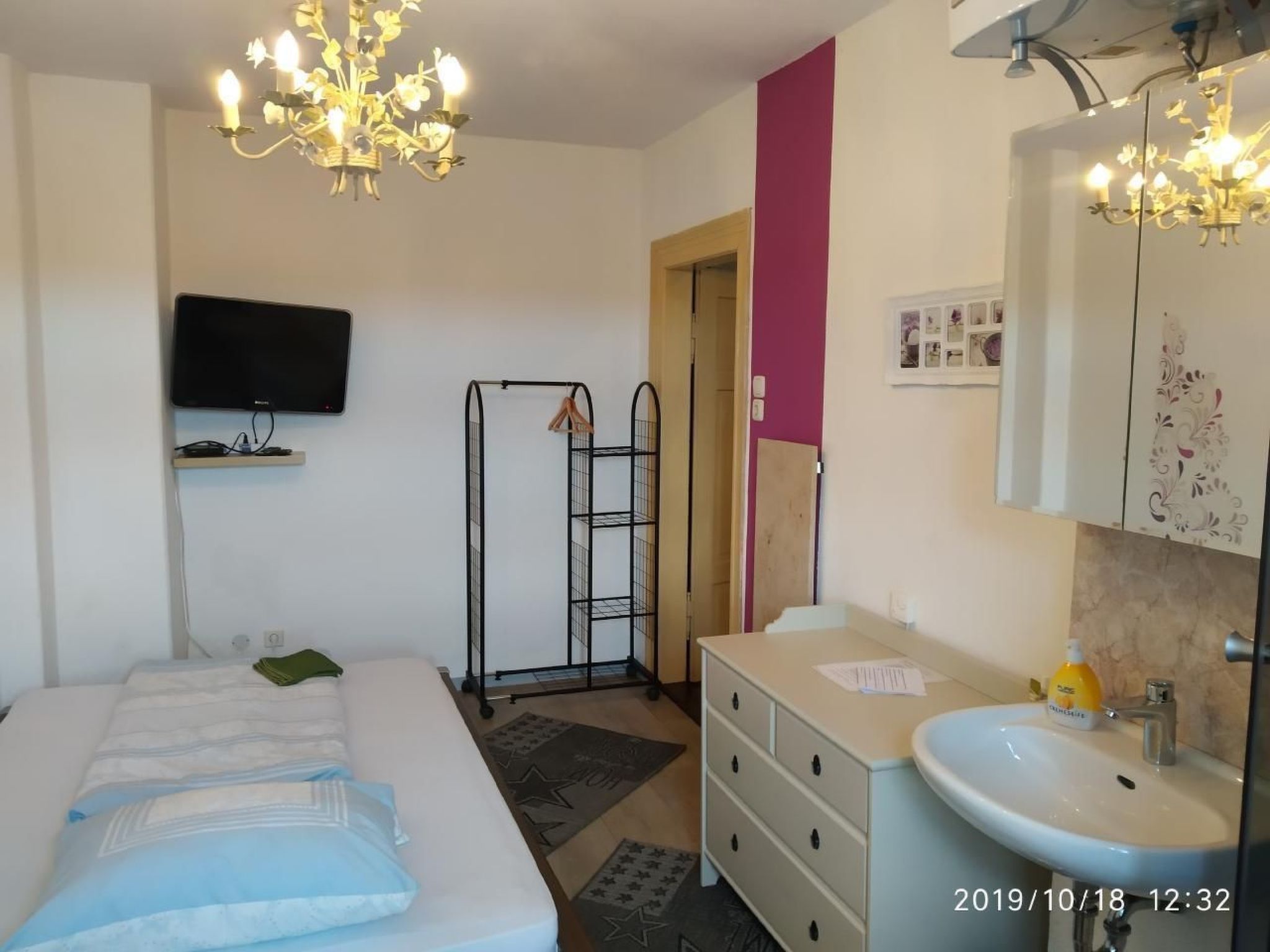 Appartement in Siebenlehn mit Grill und Terrasse-Binnen