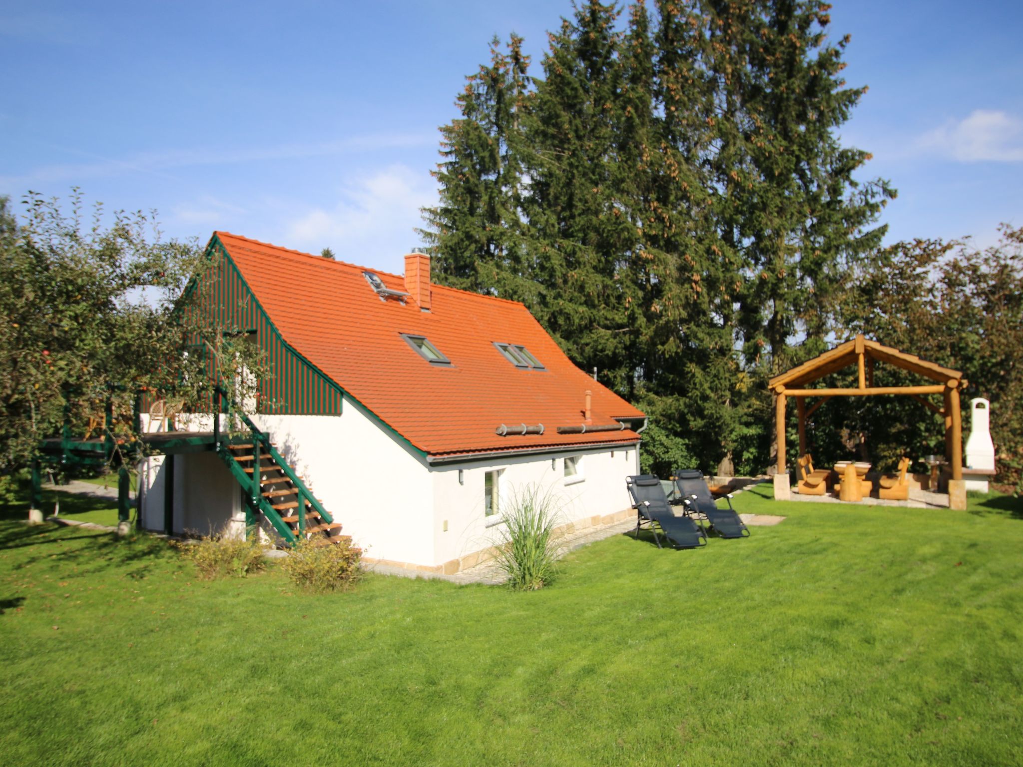 Studio-Appartement mit Bergblick-Inside