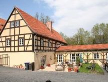 Wohnung mit Terrasse im sanierten Fachwerkhof