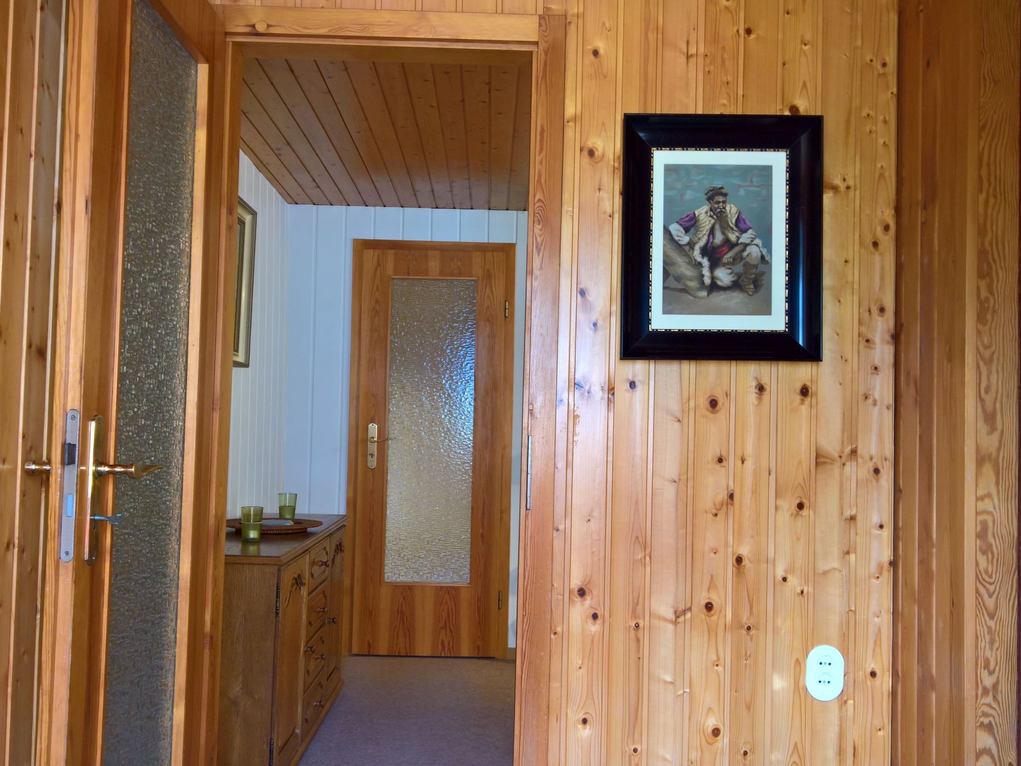 In Maxen mit Privatem Pool-Drinnen