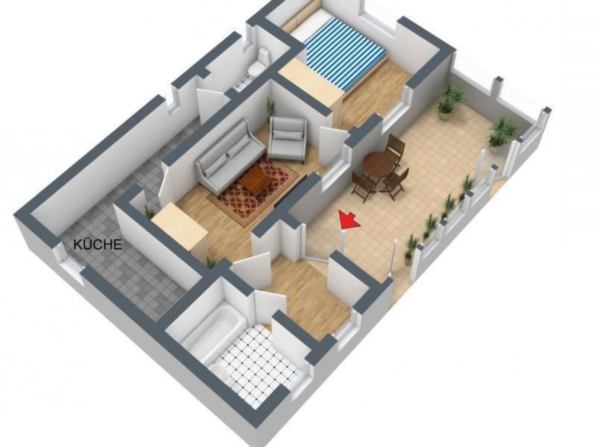 In Maxen mit Privatem Pool-Drinnen