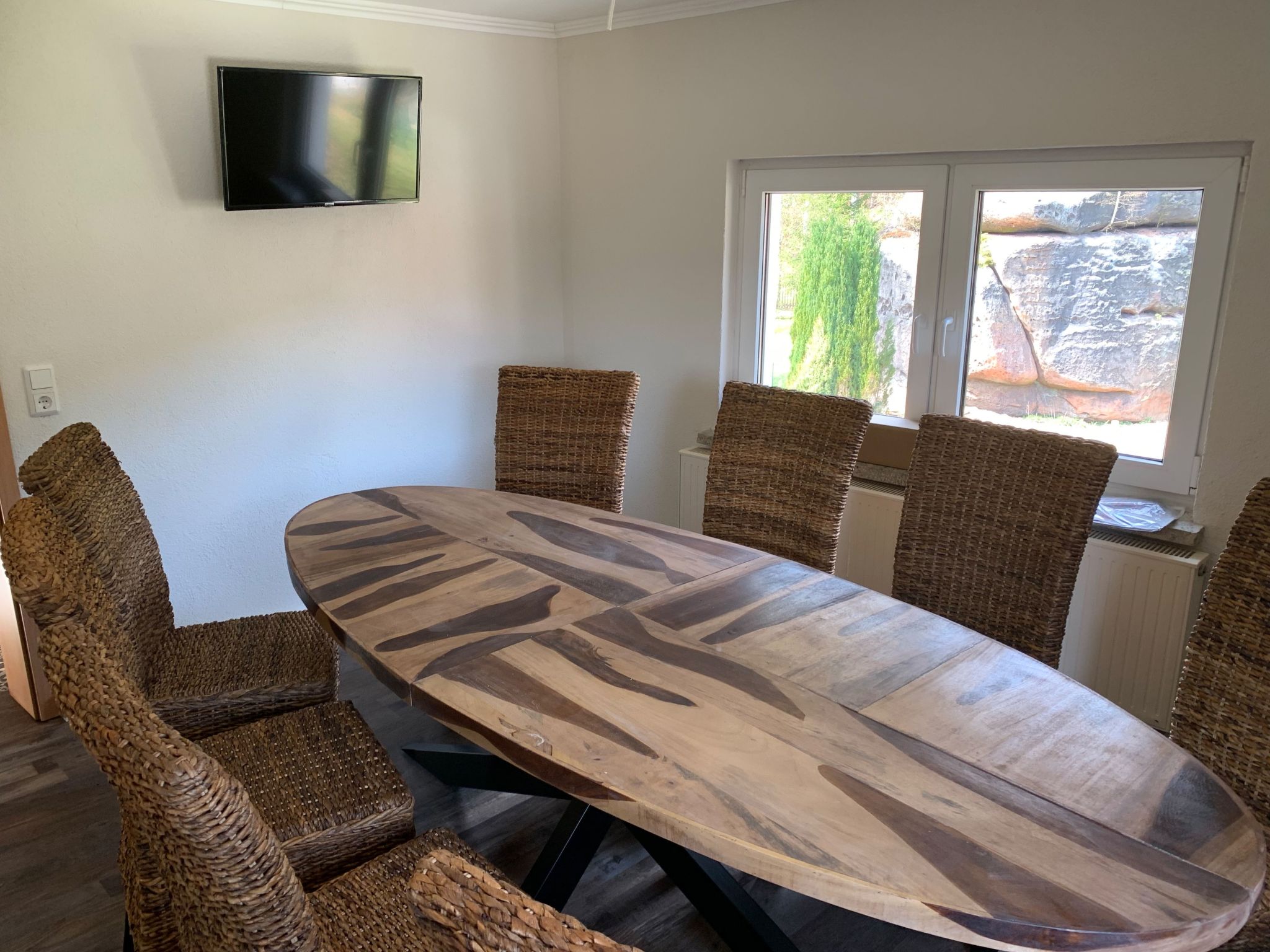 Waldferienhaus Dunja mit Sauna, Whirlpool, direkt am Waldrand, Kletterfelsen-Image-tags.info