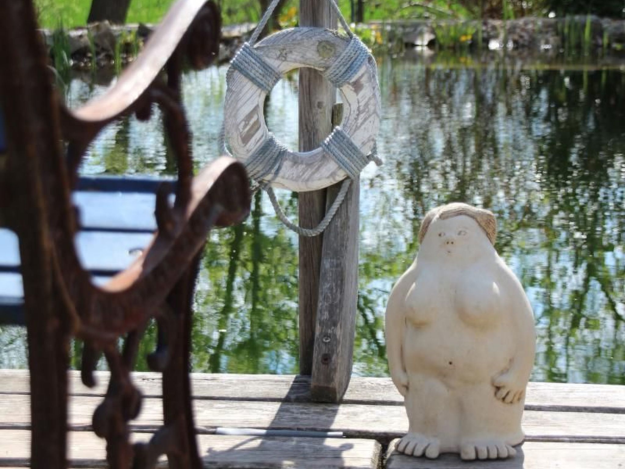 Appartement mit Terrasse-Drinnen