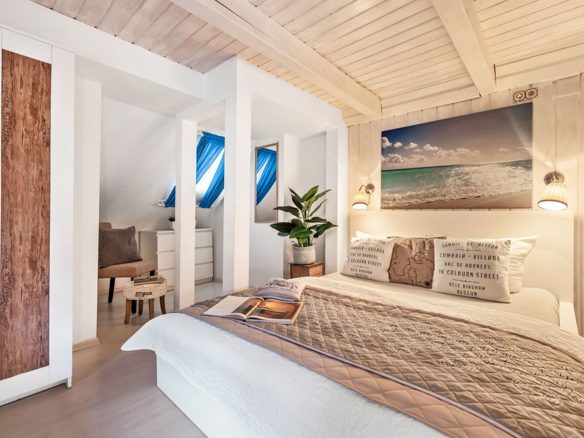 Villa mit Garten, Grill und Terrasse-Drinnen