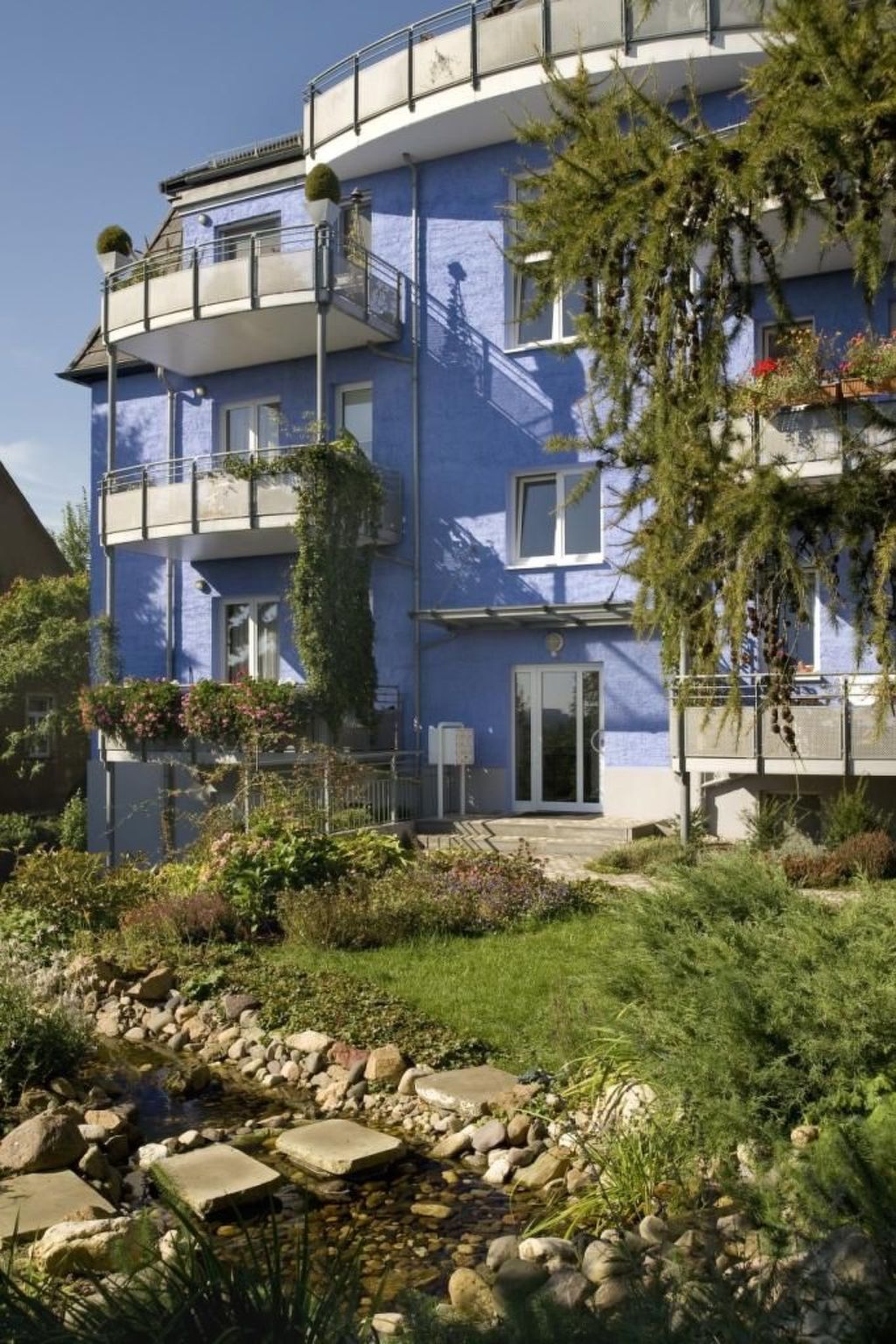 In Mockritz mit Garten-Buiten