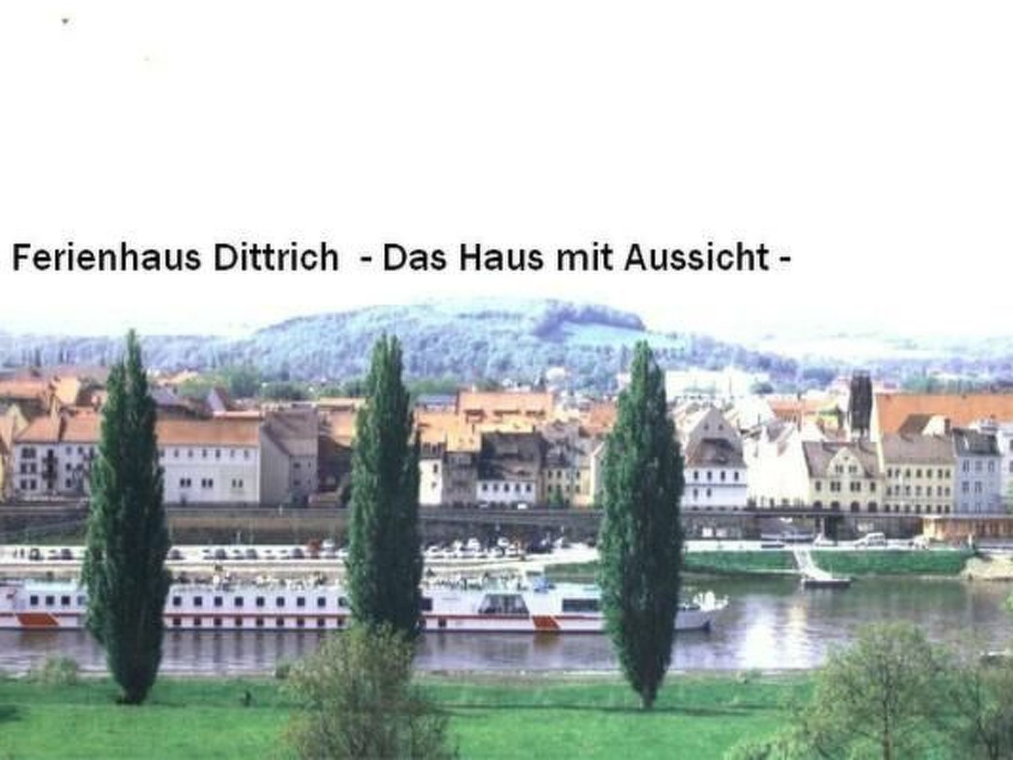 In Pirna mit Schöner Terrasse-Drinnen