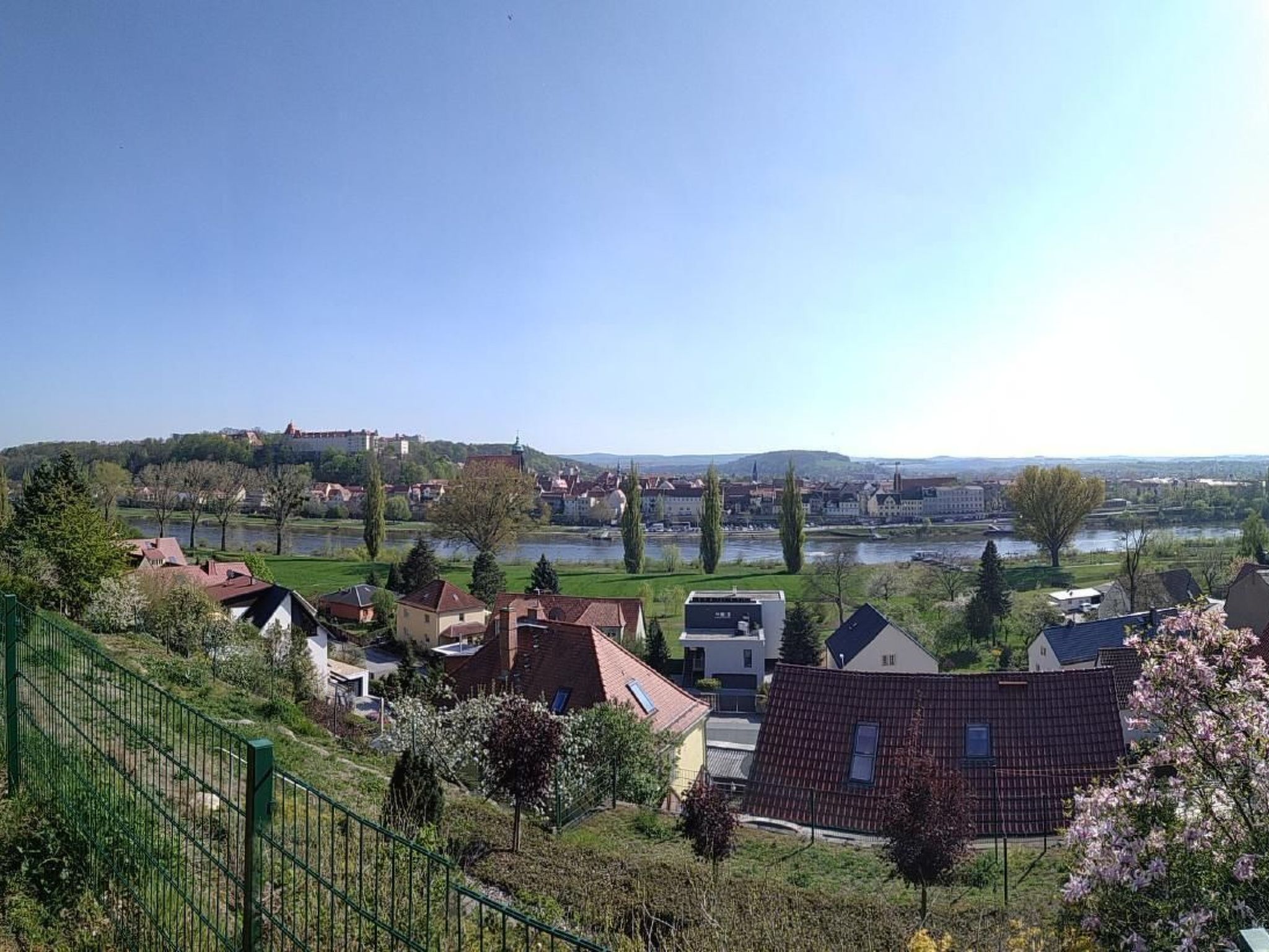 In Pirna mit Schöner Terrasse