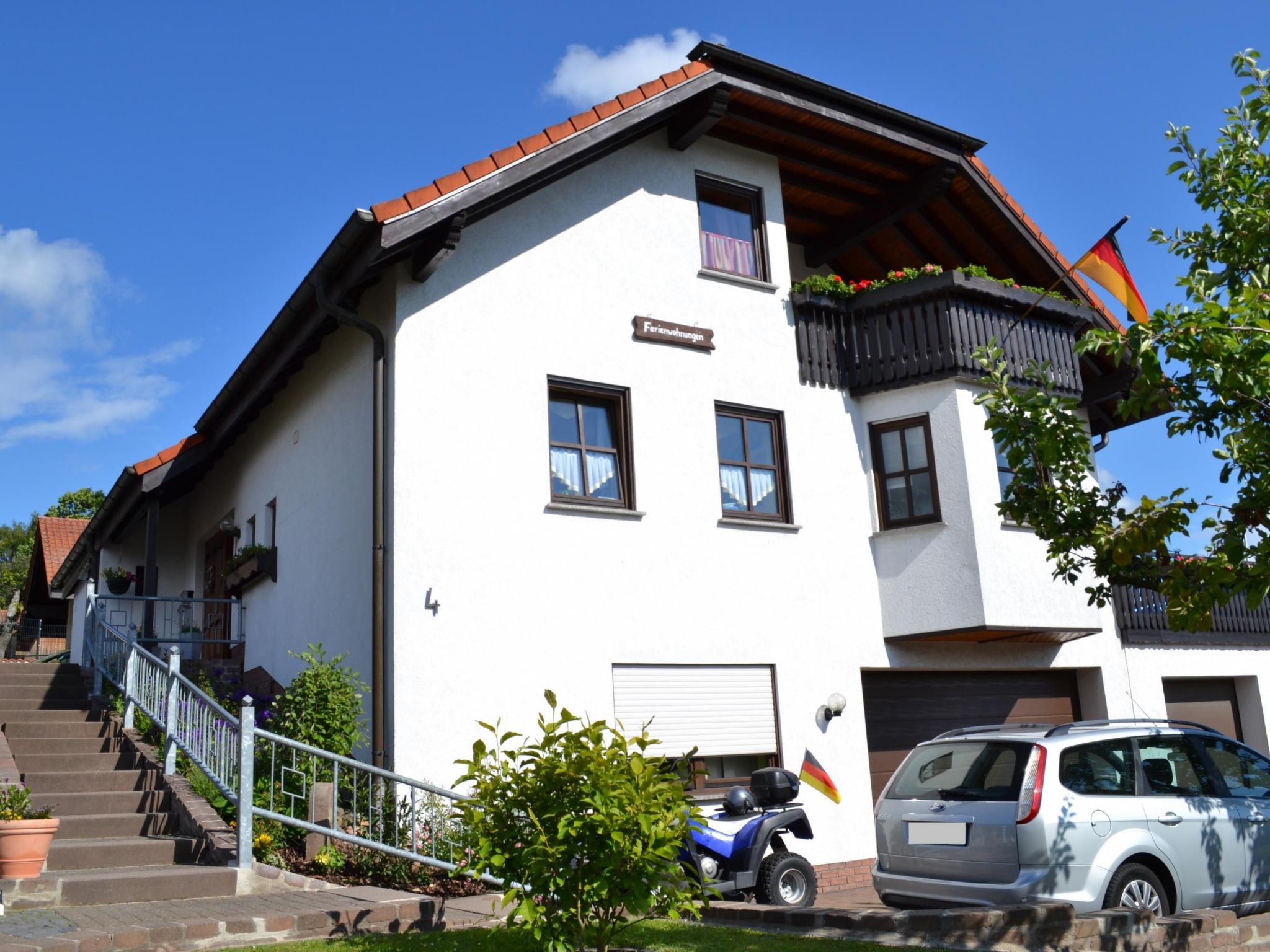 Tolle Wohnung in Hilders mit Eigenem Balkon