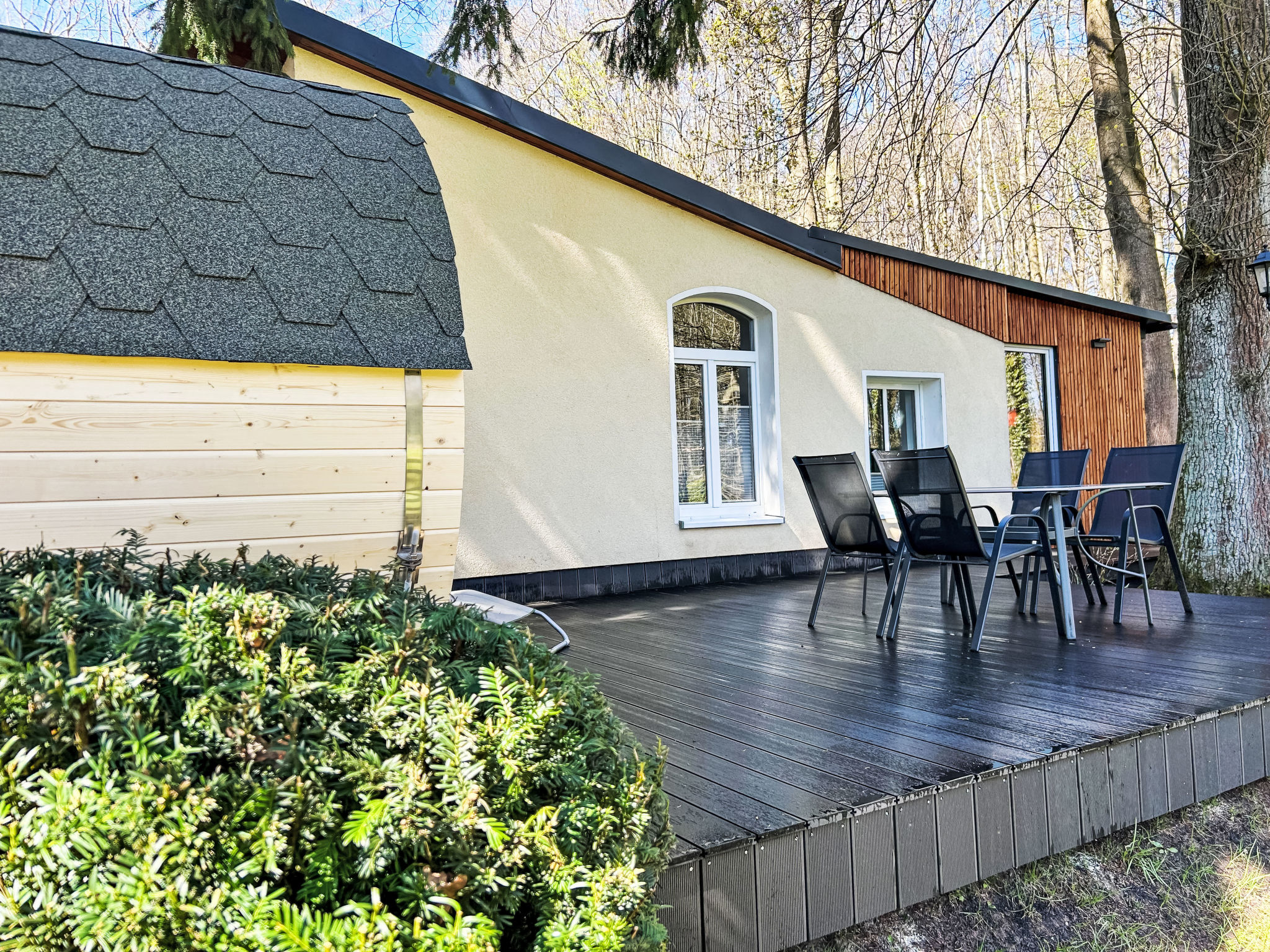 Vakantiehuis met omheinde tuin in Chemnitz (Duitsland) 2 honden zijn welkom
