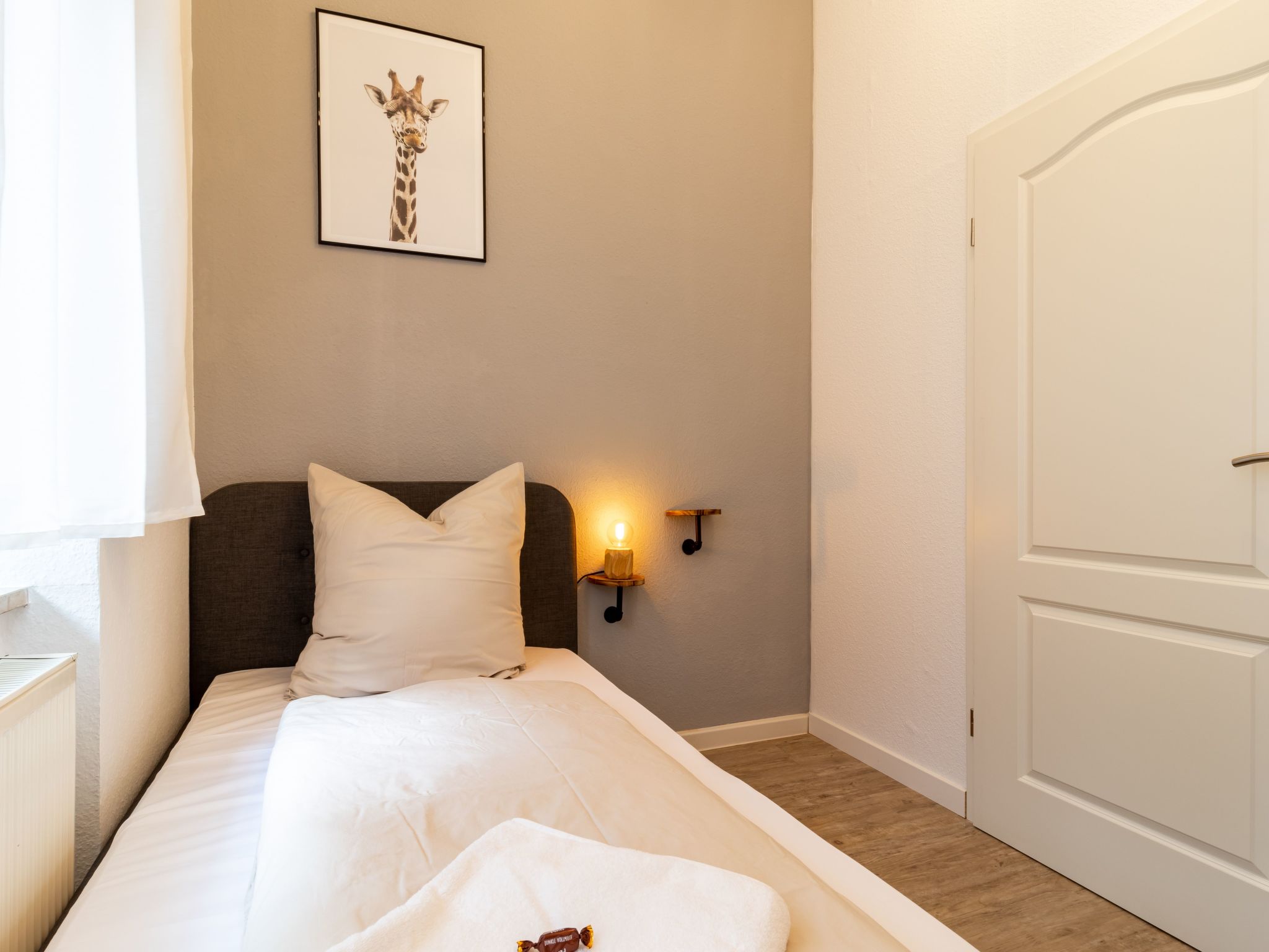 Große Wohnung in Zentrum mit Kleinem Garten