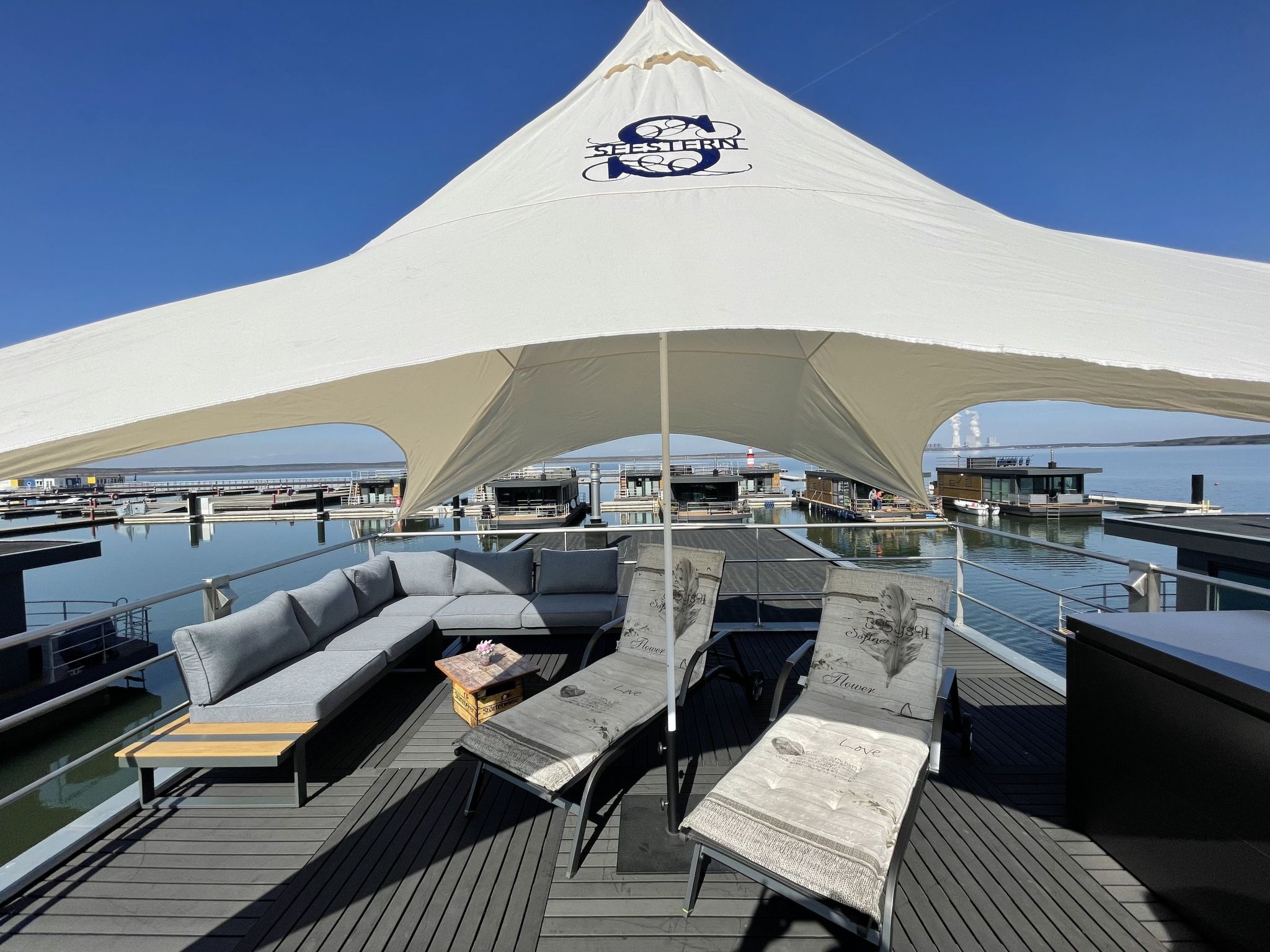 Hausboot Seestern am Bärwaldersee