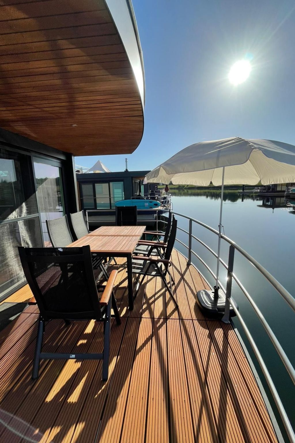 Hausboot Vroni am Bärwaldersee