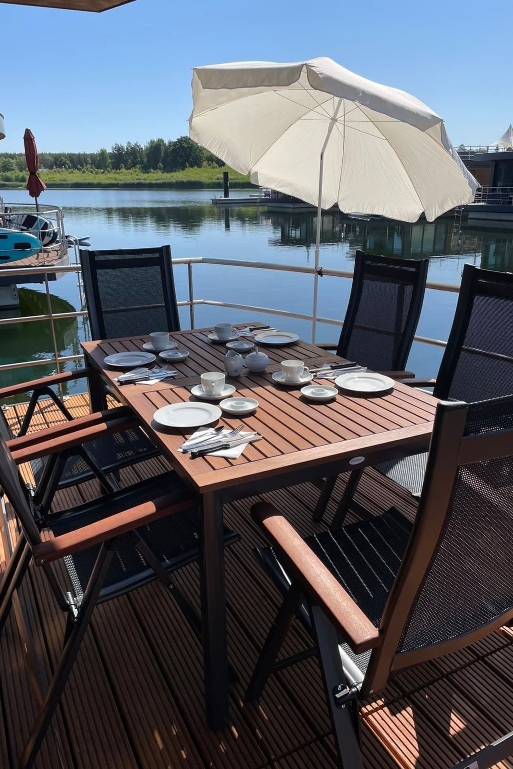 Hausboot Vroni am Bärwaldersee