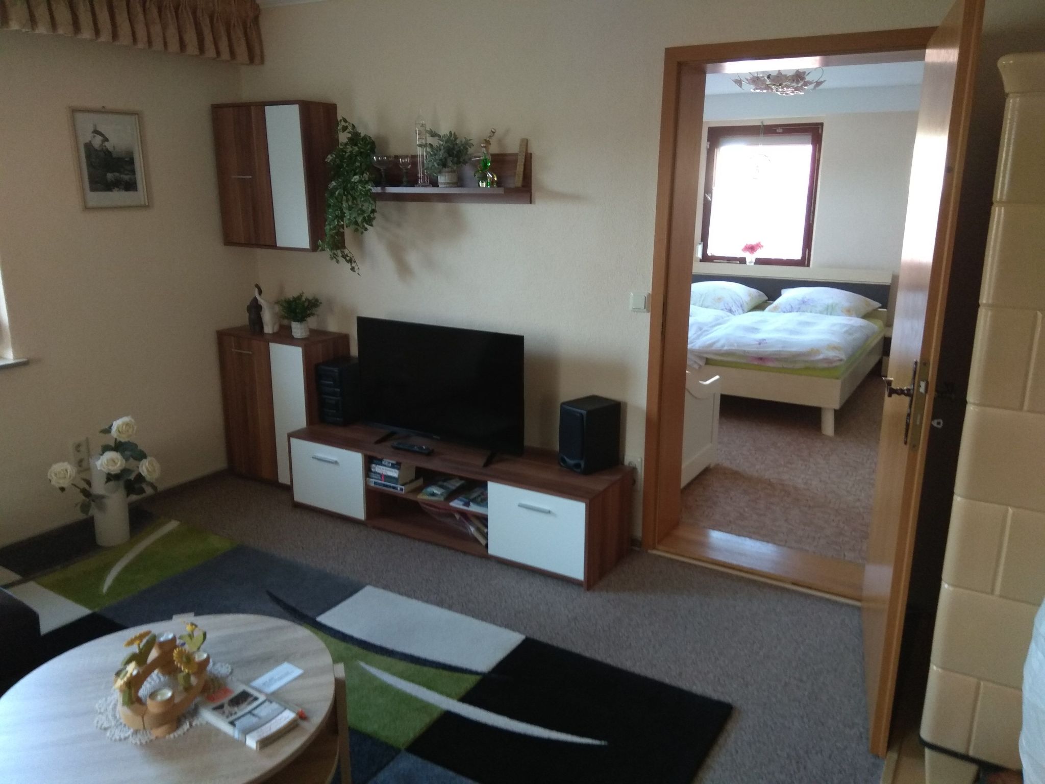 Mit eigenem Parkplatz-Inside