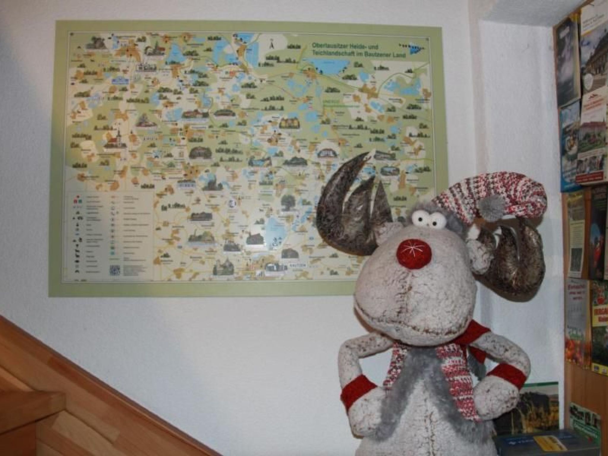 Wohnung in Niedergurig mit Grill, Sauna und Gart-Buiten