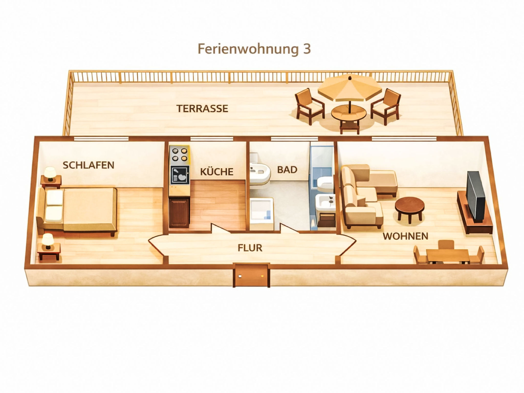 Fewo 3 - Inside
