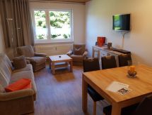 Ruim appartement Auersberg in Carlsfeld, direct aan de natuur - thumbnail 2