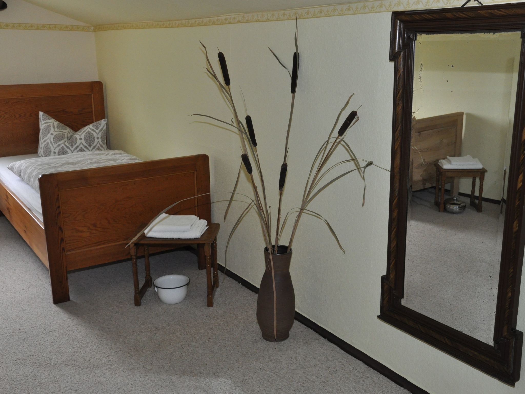 Mit privatem Parkplatz