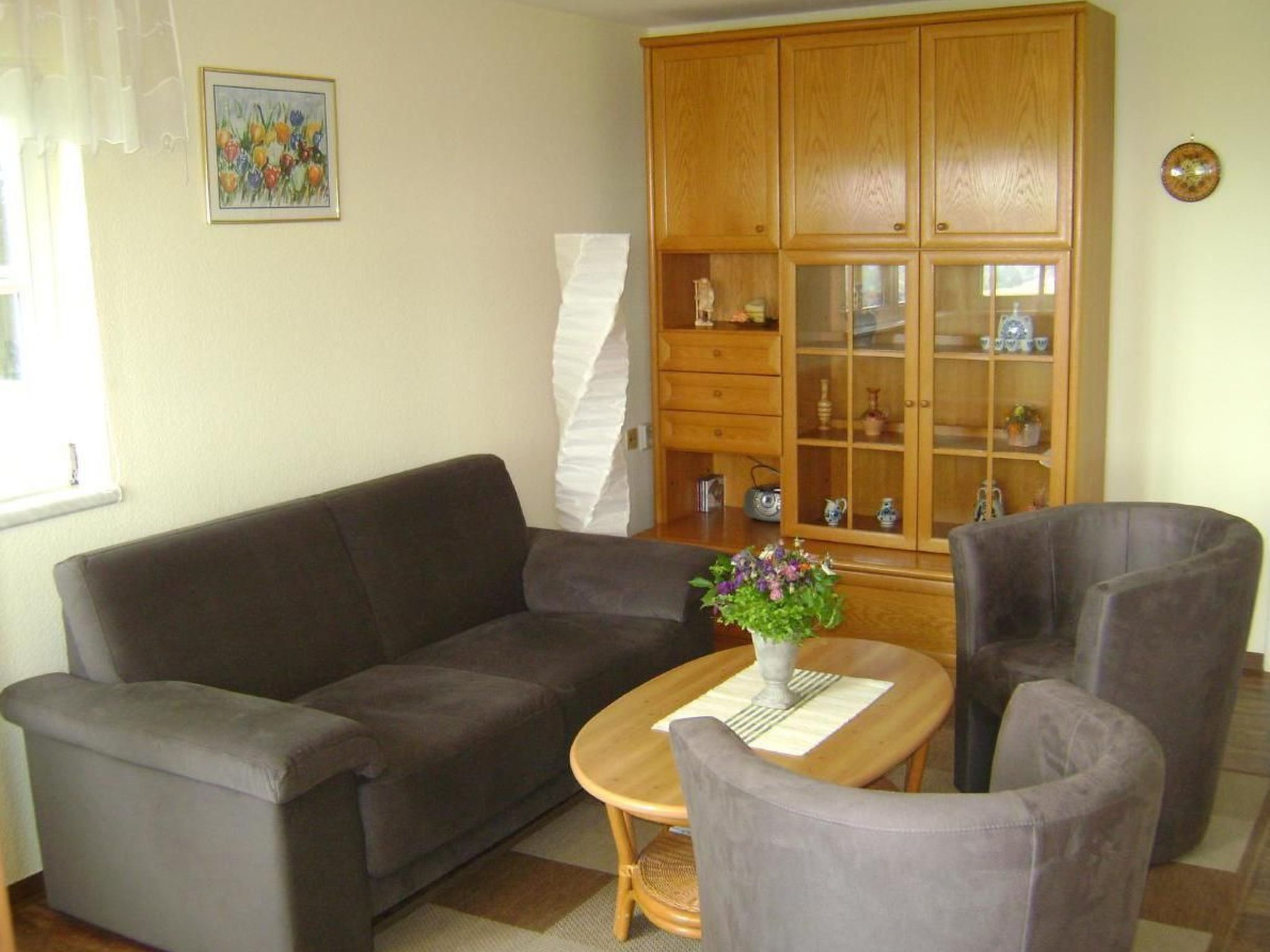 Mit Blick auf die Berge