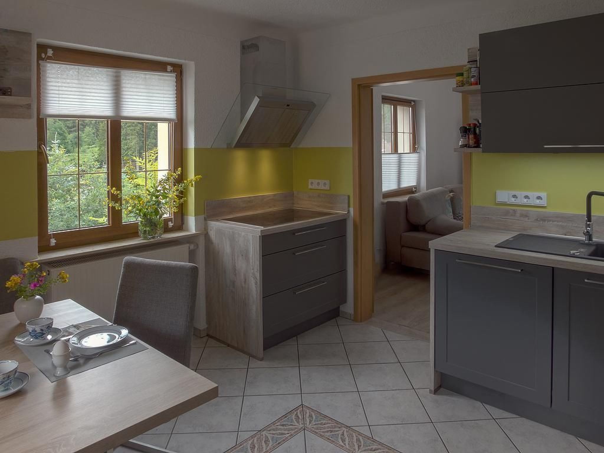 Appartement mit Bergblick-Inside