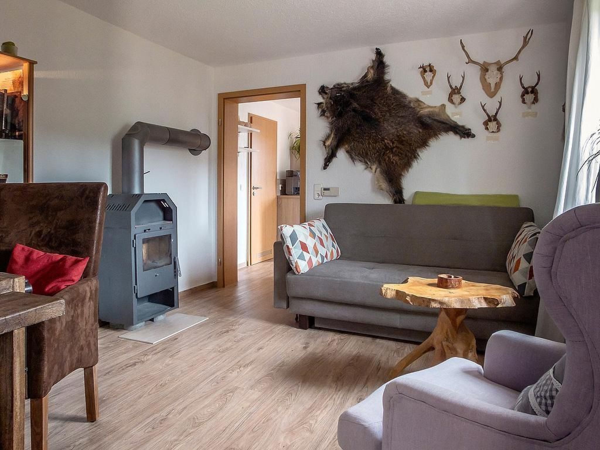 mit Blick auf das Wasser