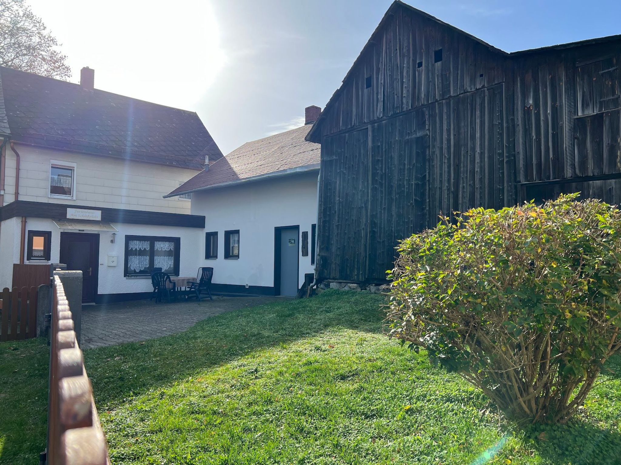Vakantiehuis met omheinde tuin in Regnitzlosau (Duitsland) 1 hond is welkom