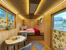 Tiny House Cottage Herbert: knus vakantiehuisje in het Zittauergebergte - thumbnail 6