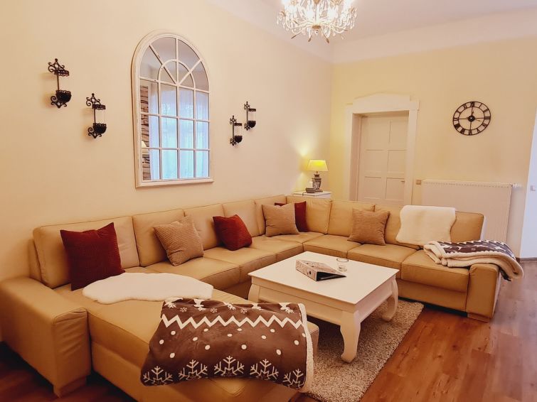 Ruim appartement met open haard in het centrum van Quedlinburg in Quedlinburg