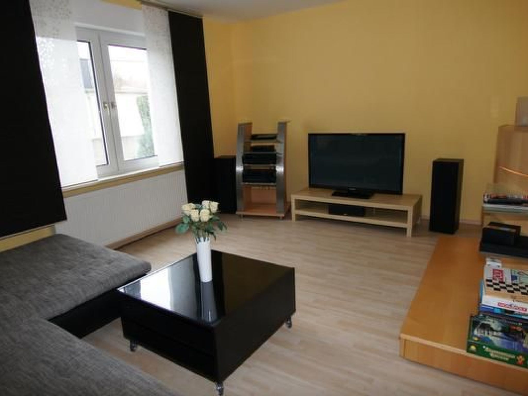 In Pouch mit Kleinem Garten