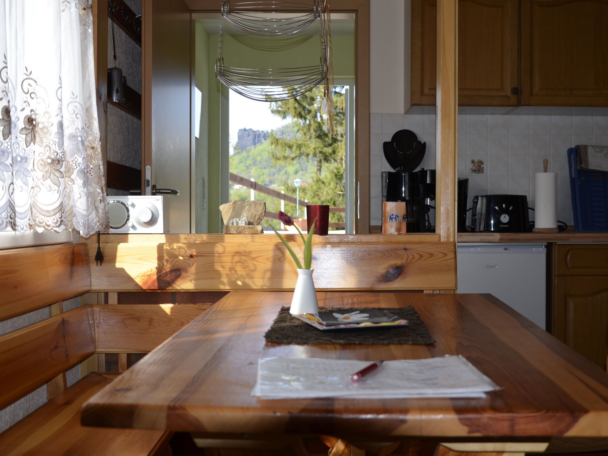 Panoramablick in Königstein-Drinnen