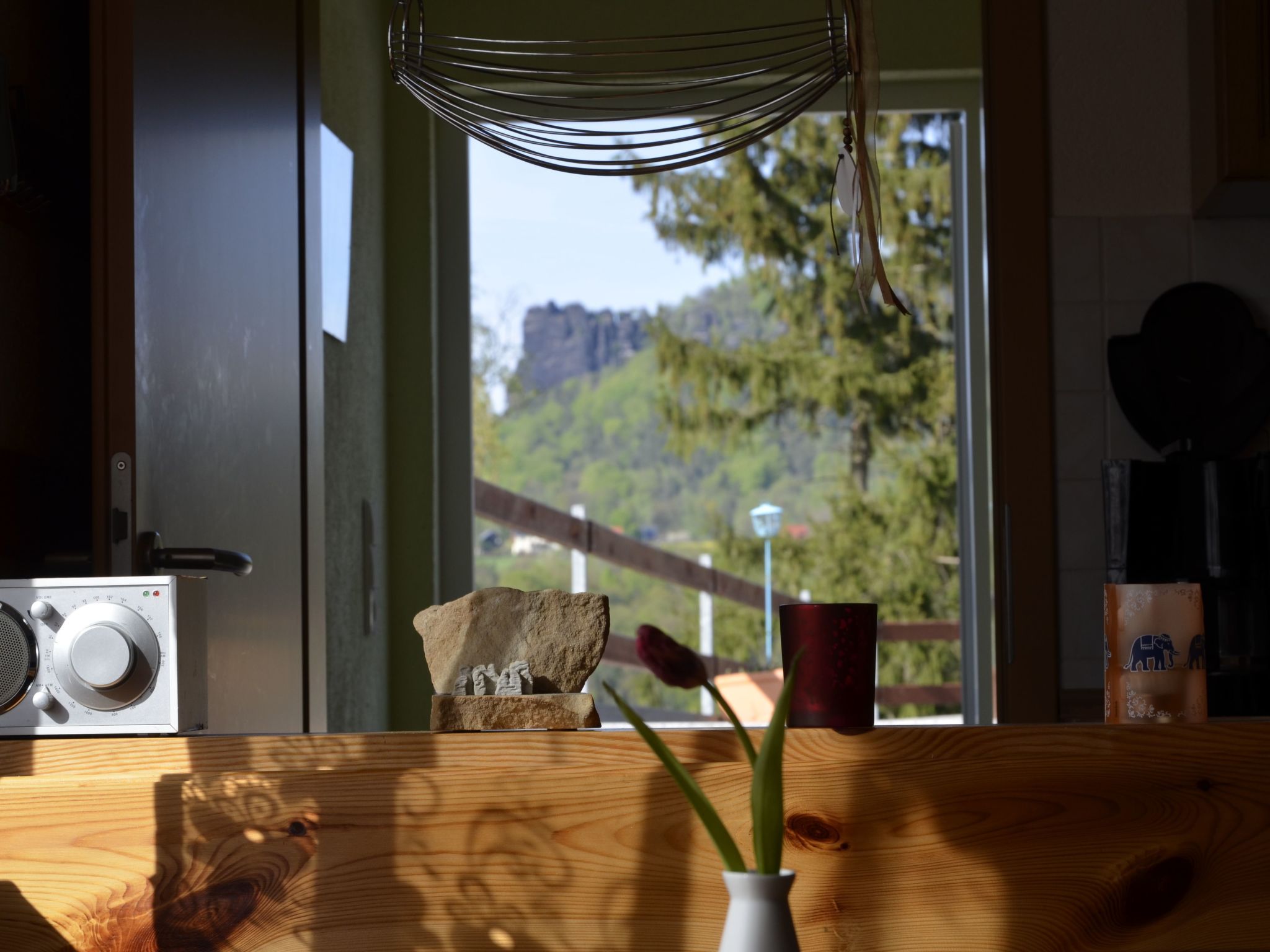 Panoramablick in Königstein-Drinnen