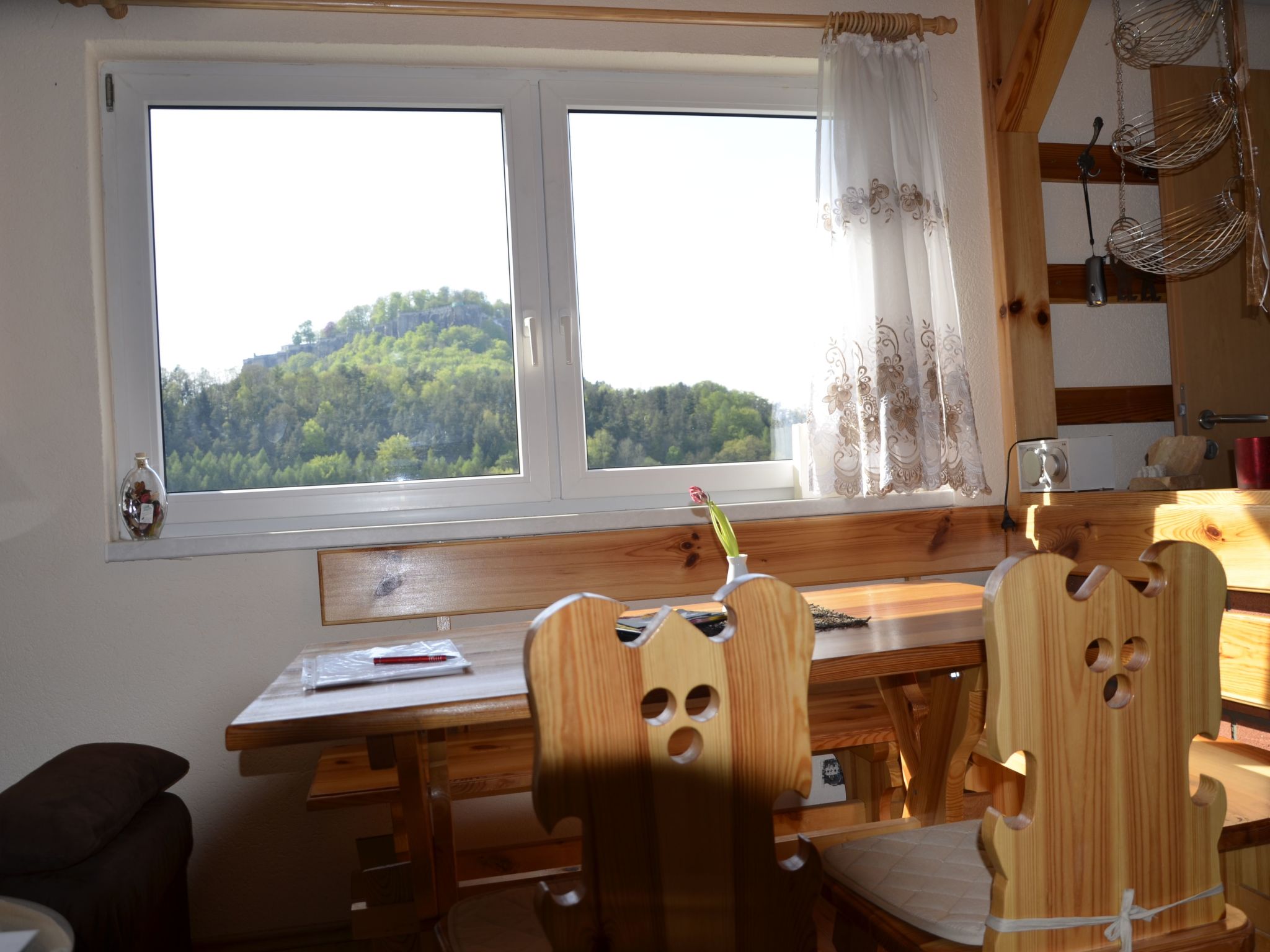 Panoramablick in Königstein-Drinnen