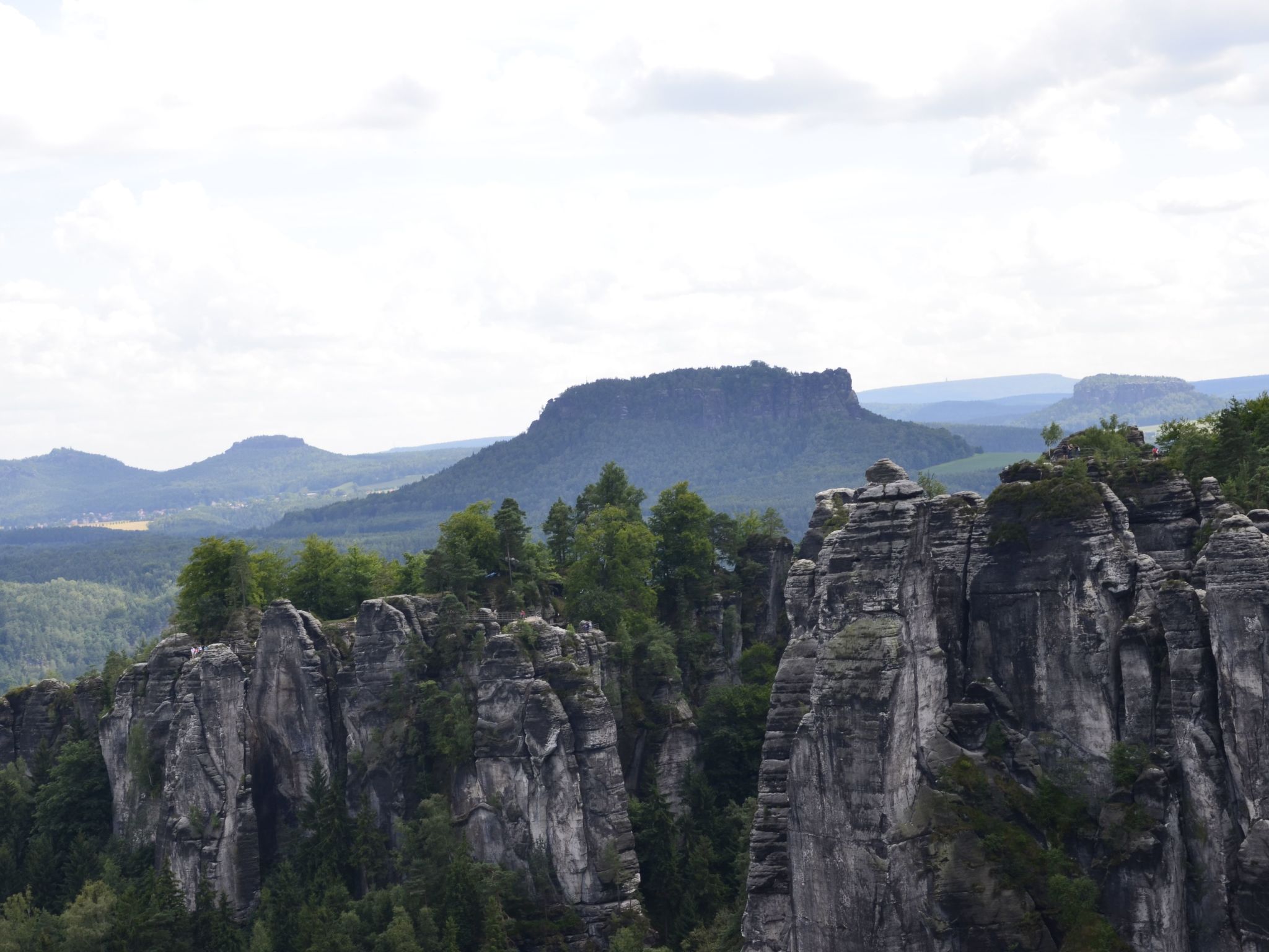 Panoramablick in Königstein-Drinnen