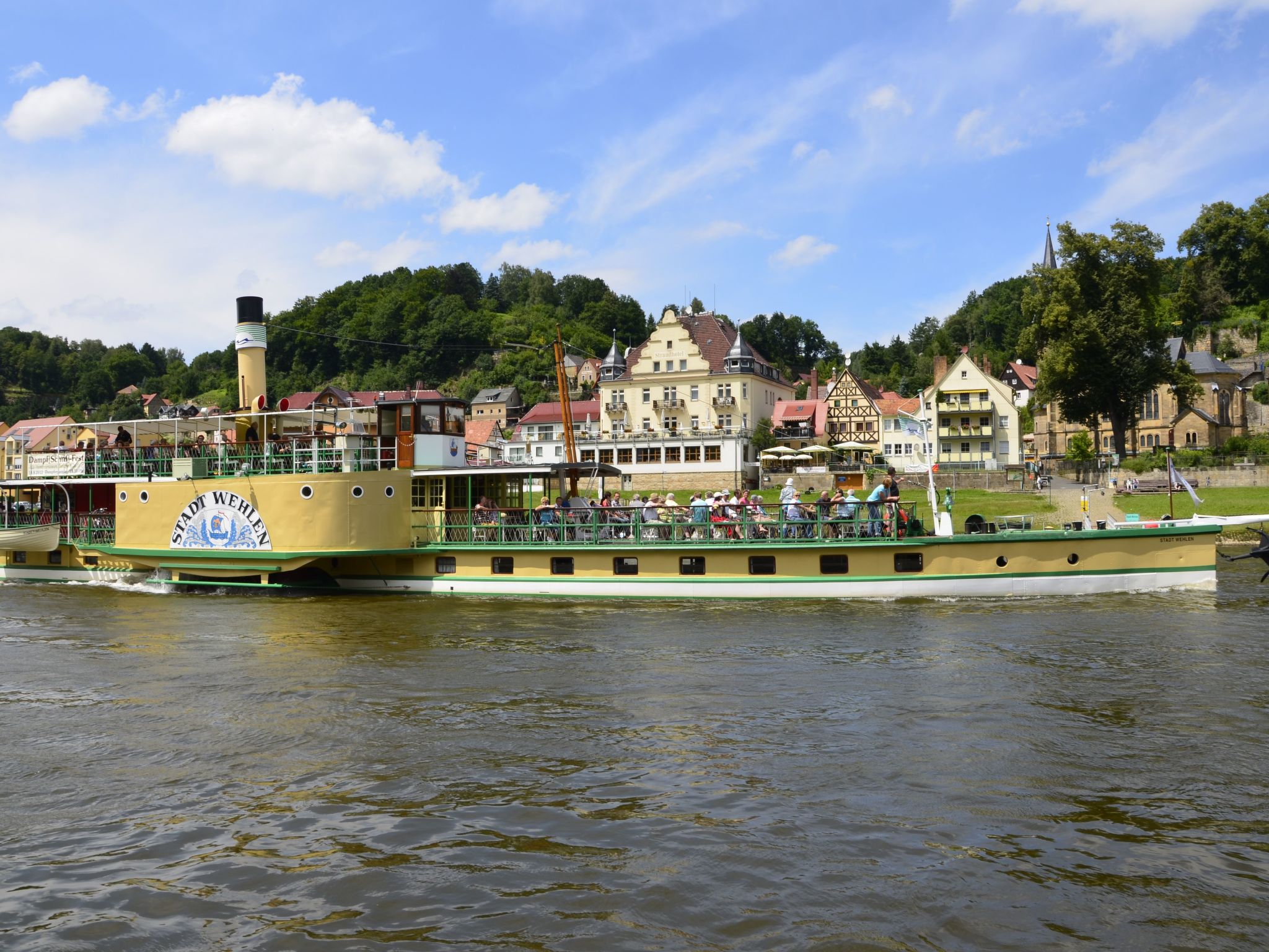 Panoramablick in Königstein-Drinnen