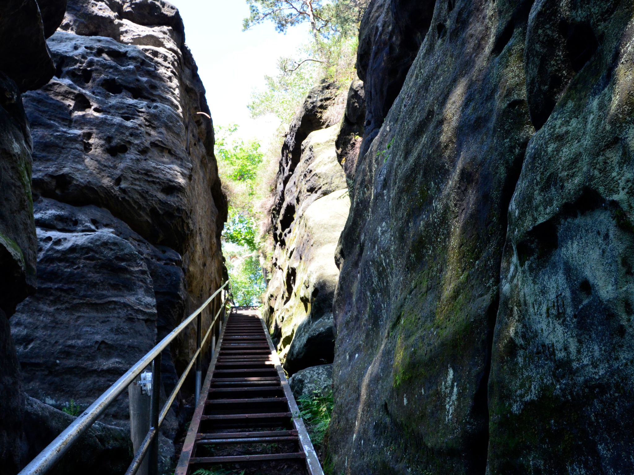 Panoramablick in Königstein-Drinnen