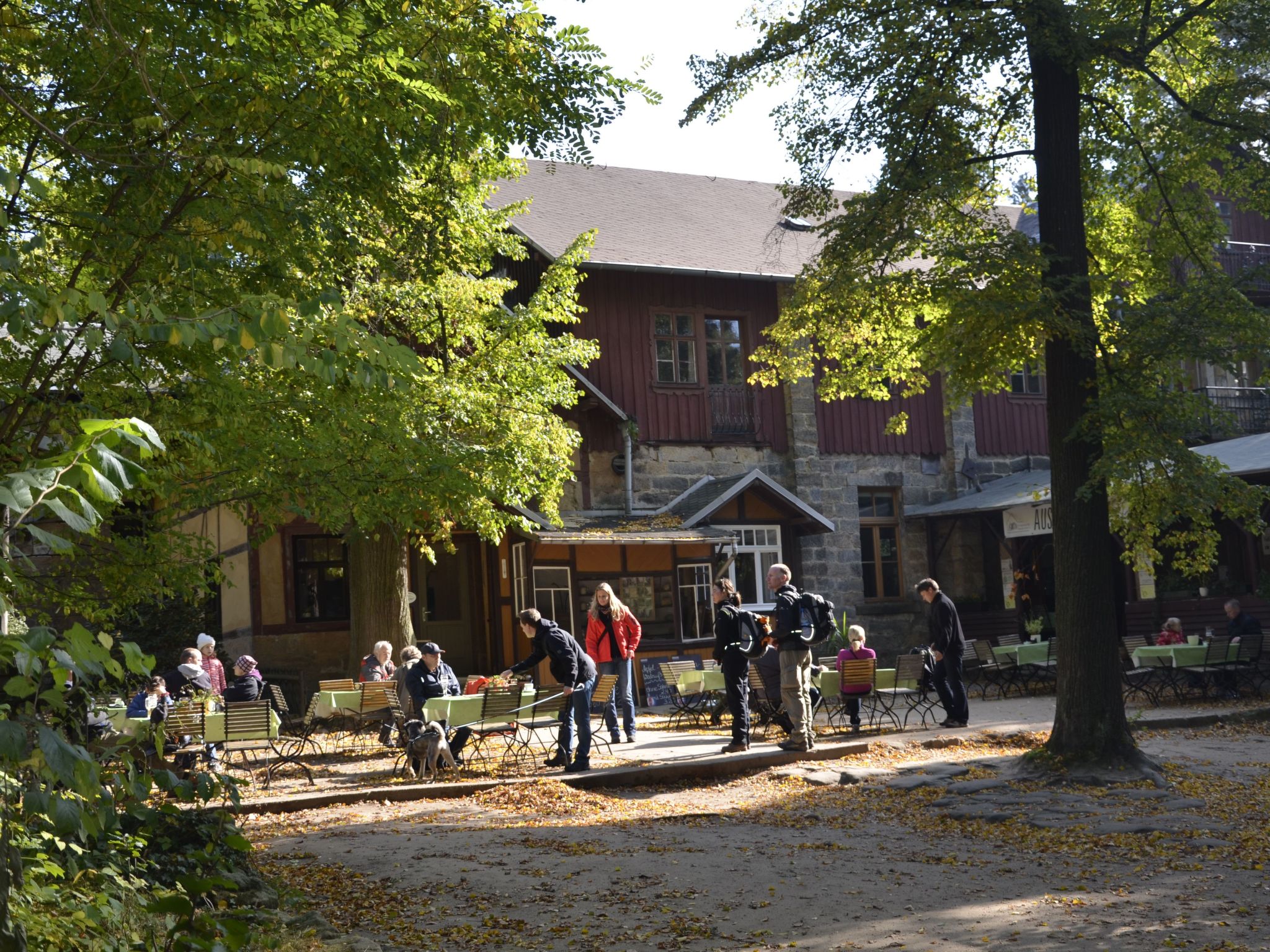 Panoramablick in Königstein-Drinnen