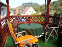 Romantisch vakantiehuis voor 2 aan de golfbaan in Königstein - thumbnail 1