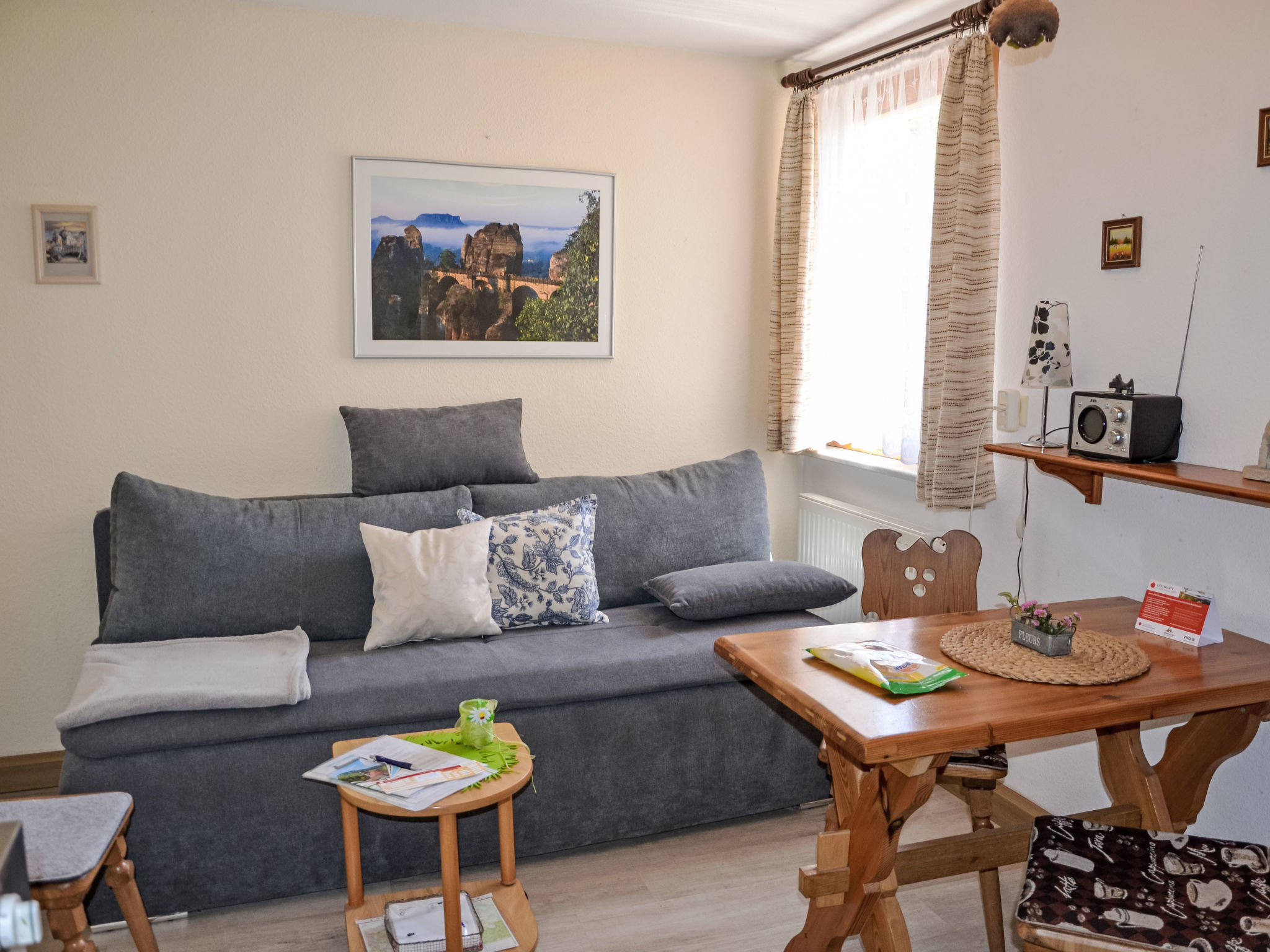 Romantisch vakantiehuis voor 2 aan de golfbaan in Königstein - foto 6