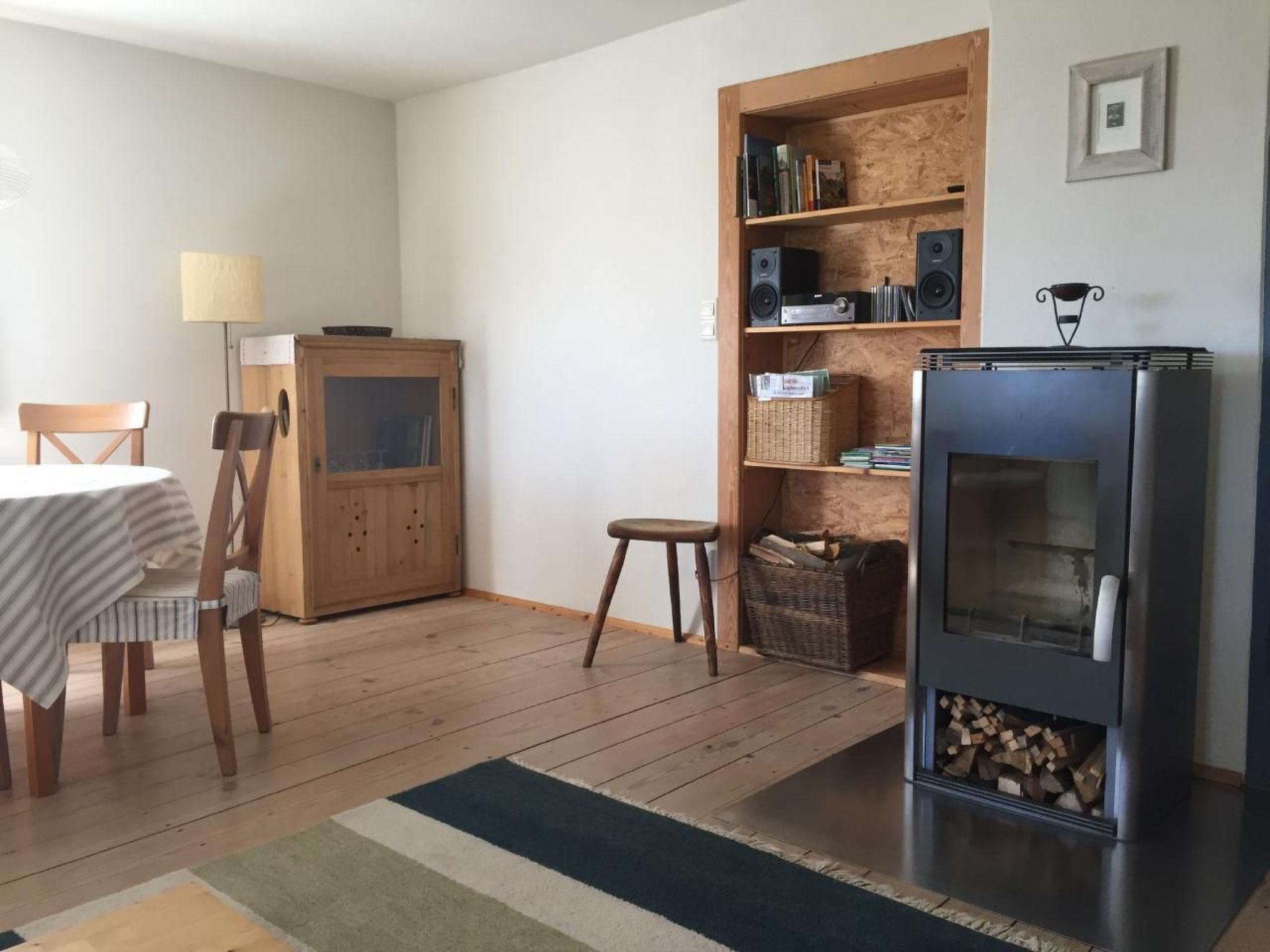 Landlust, Stadtnah -  Fewo im ehemaligem Bauernhaus mit Sauna, Kaminofen und gr-Drinnen