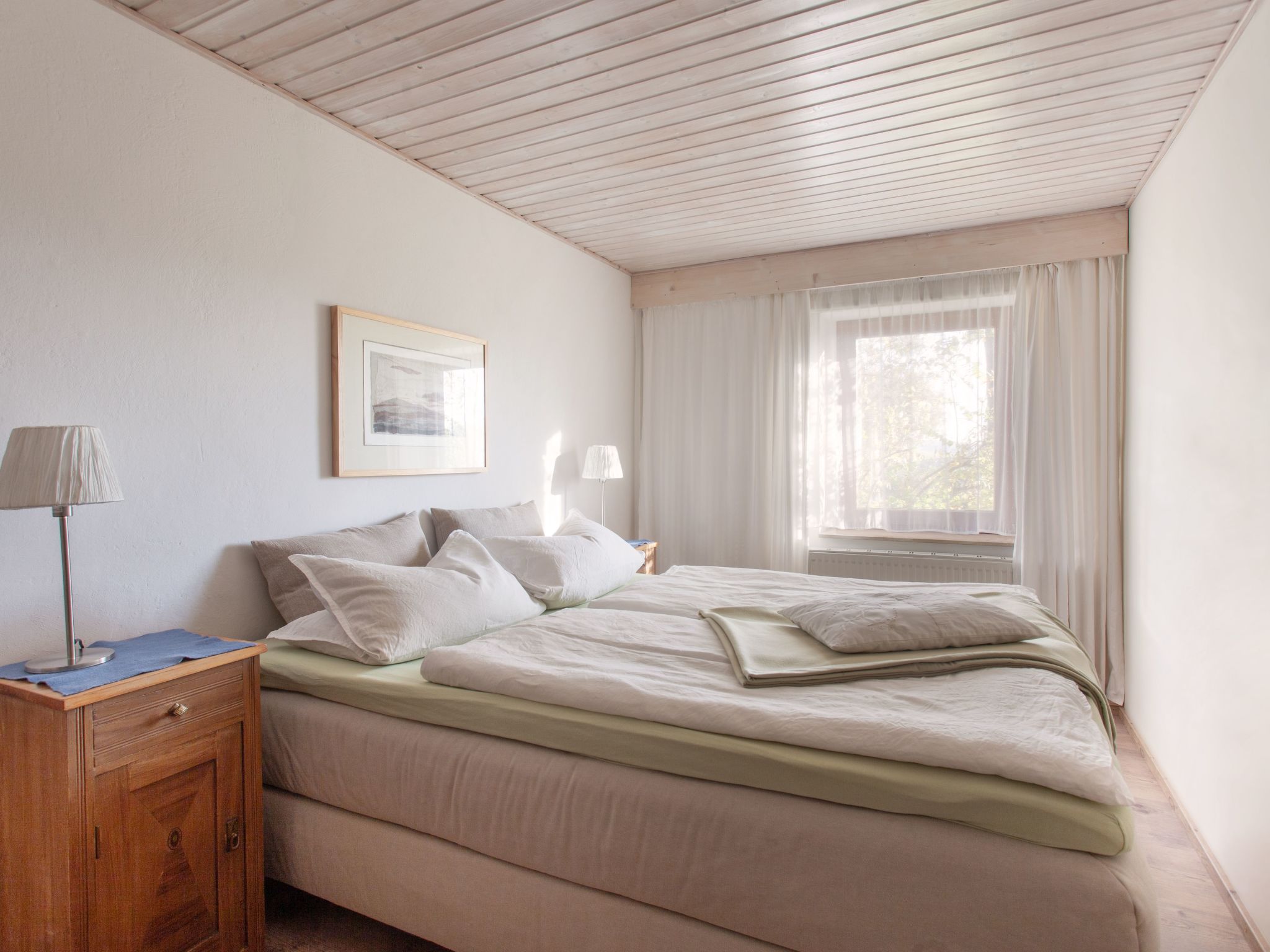 Landlust, Stadtnah -  Fewo im ehemaligem Bauernhaus mit Sauna, Kaminofen und gr-Drinnen