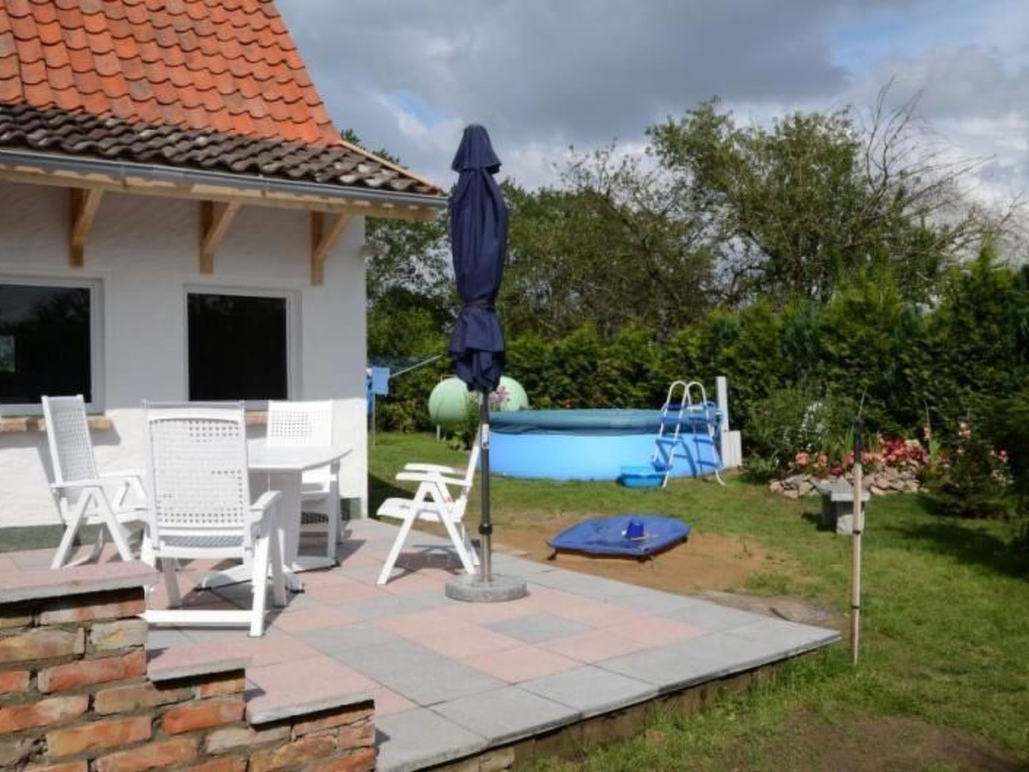 Vakantiehuis met omheinde tuin in Bartelshagen II (Duitsland) 1 hond is welkom