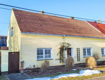 mit großem eingezäunten Garten