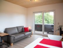 Knusse studio voor 2 aan de Iller bij Altenstadt met balkon en uitzicht - thumbnail 4