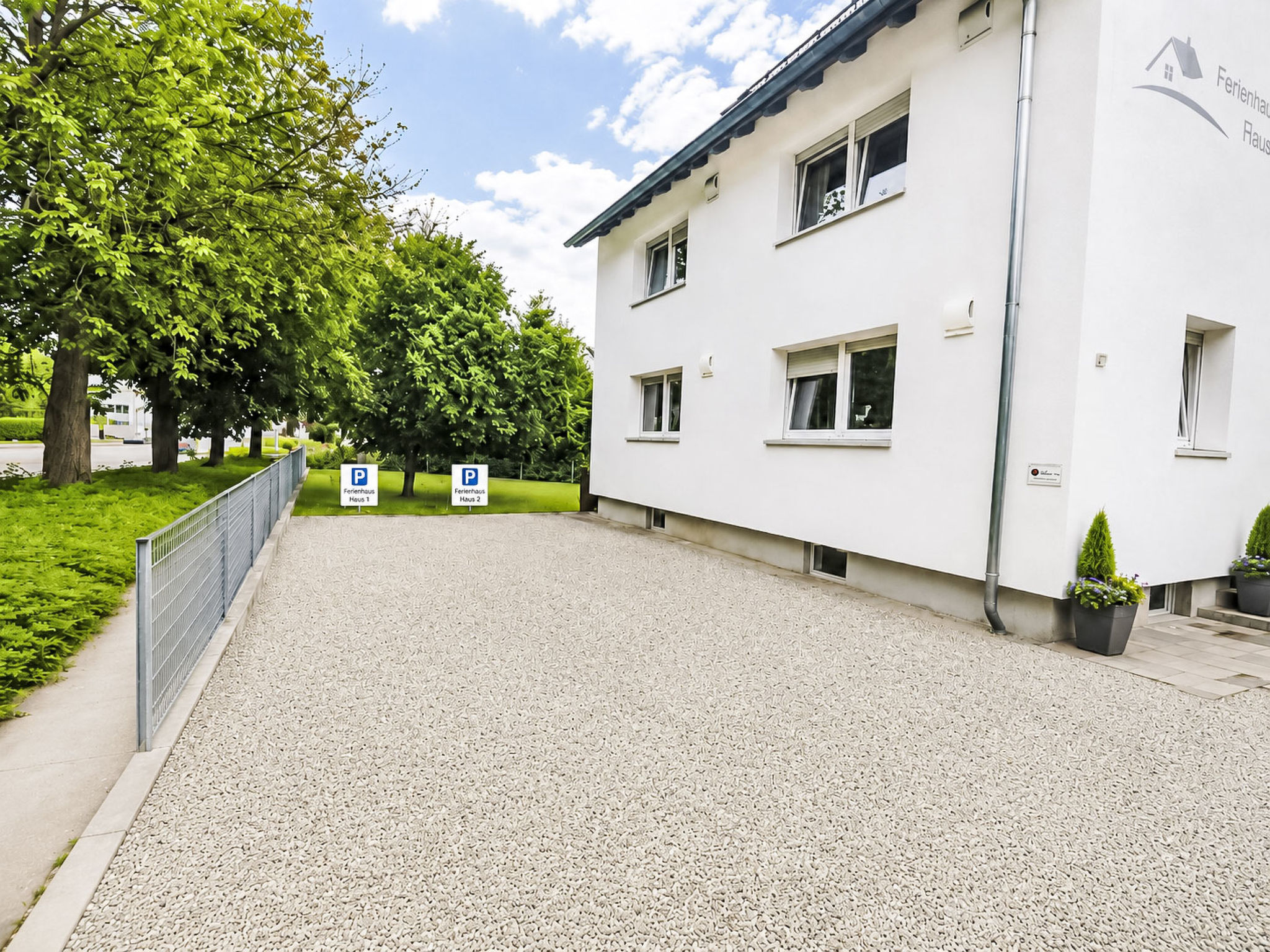Wohnung"Gartenblick" - Buiten