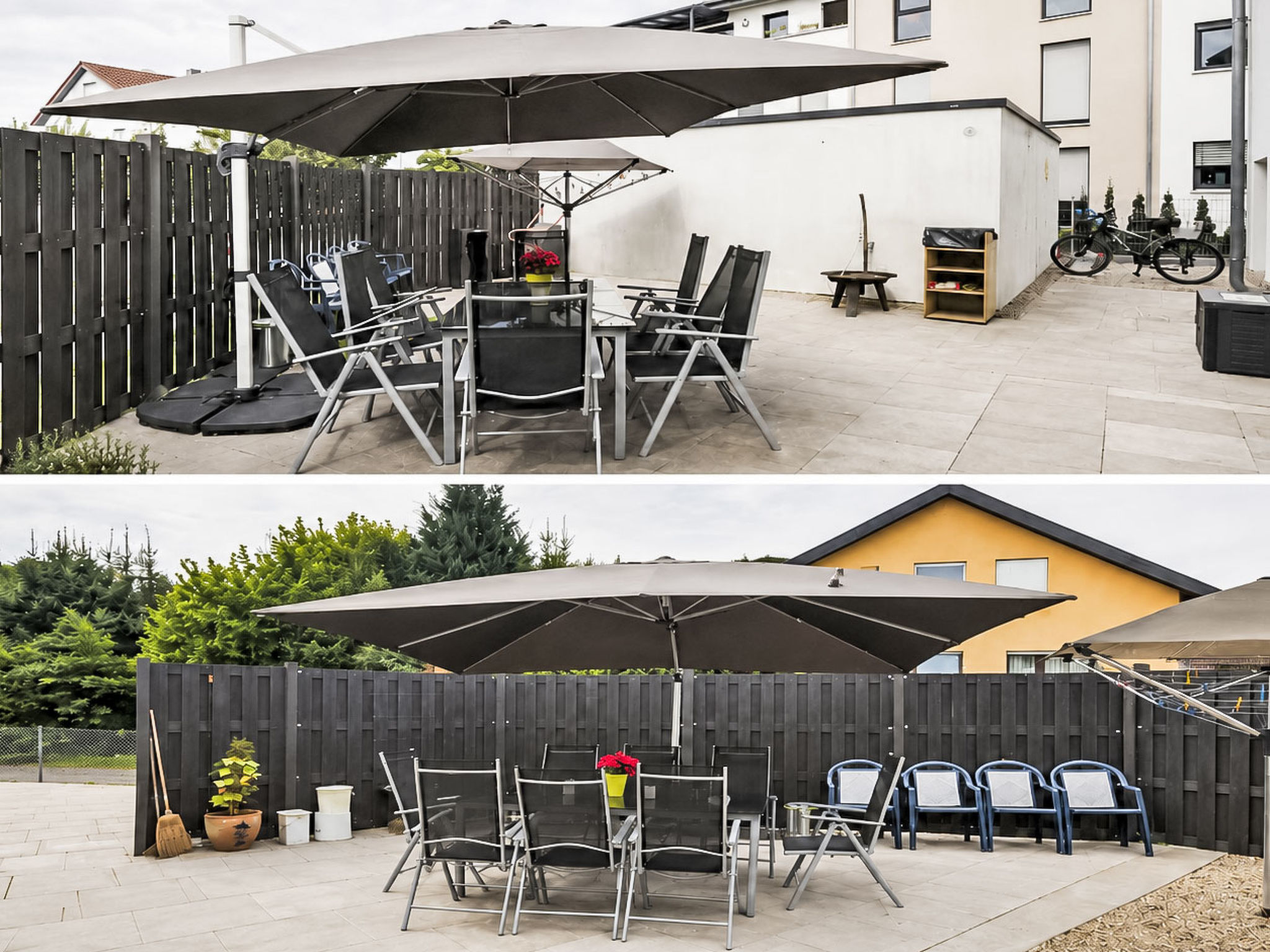 Wohnung"Gartenblick" - Buiten
