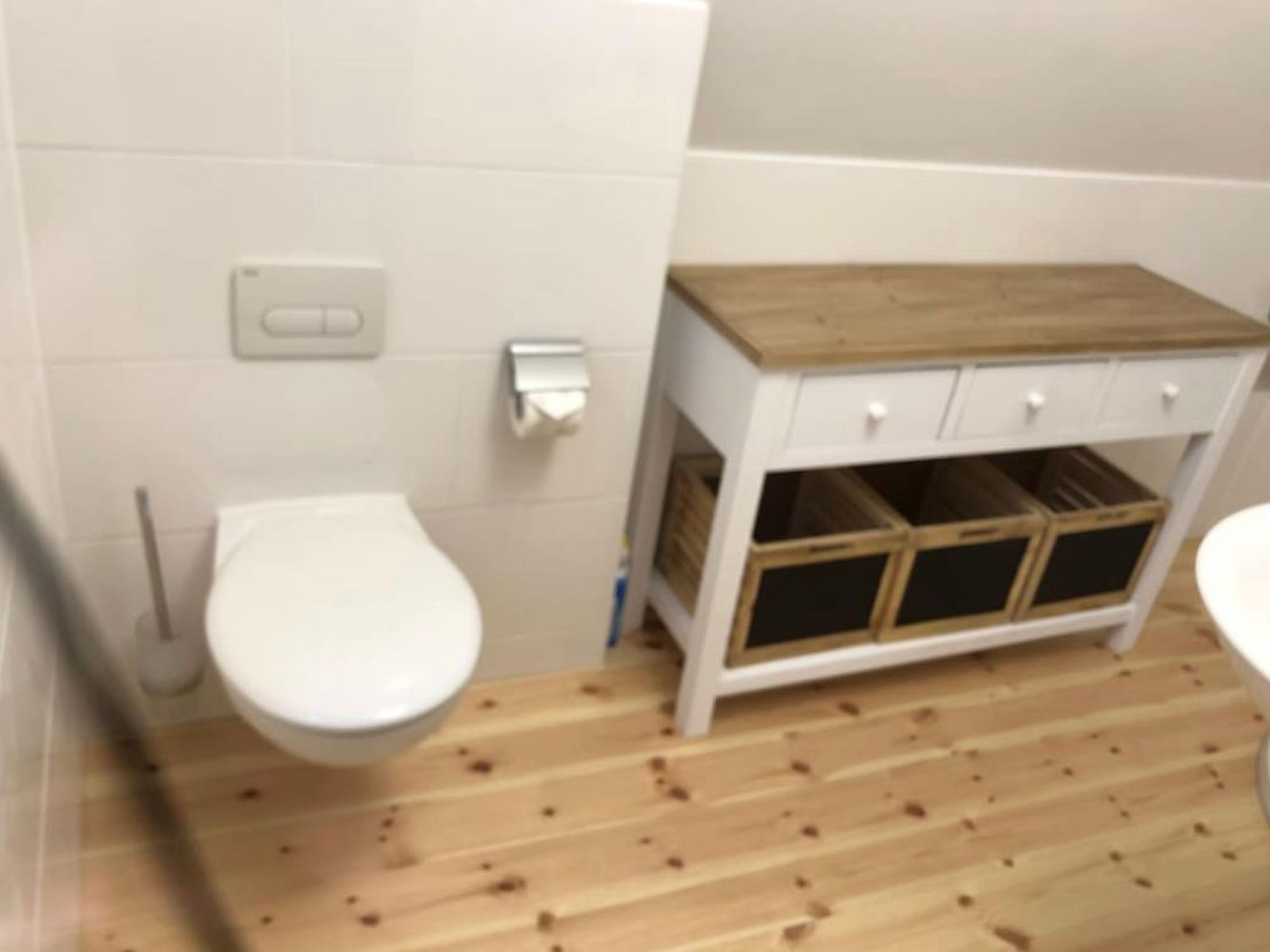 Reetdach Ferienhaus am Lübbesee Sauna Bootsteg neu-Binnen