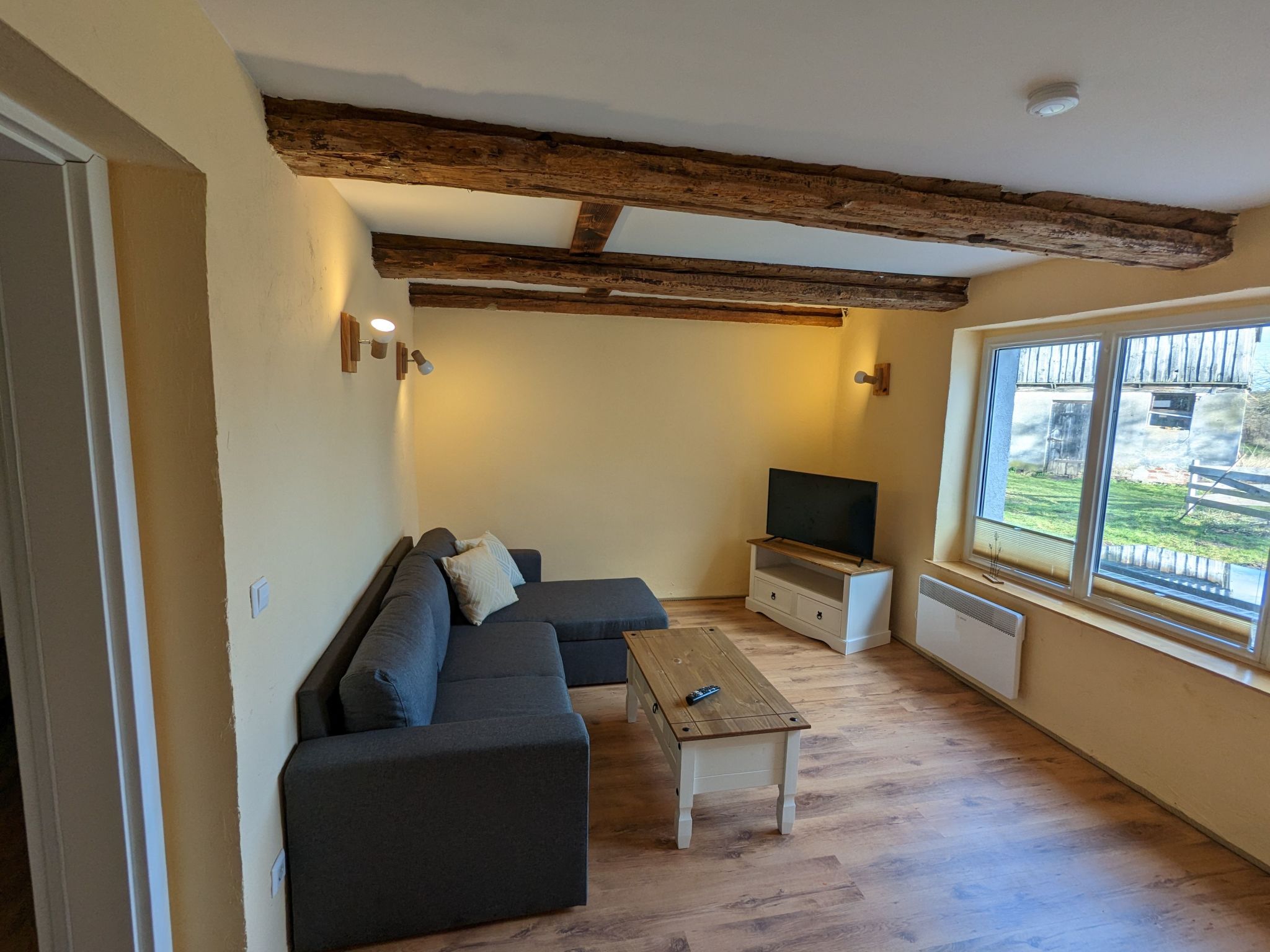 In Berkenlatten mit Großer Terrasse-Dedans