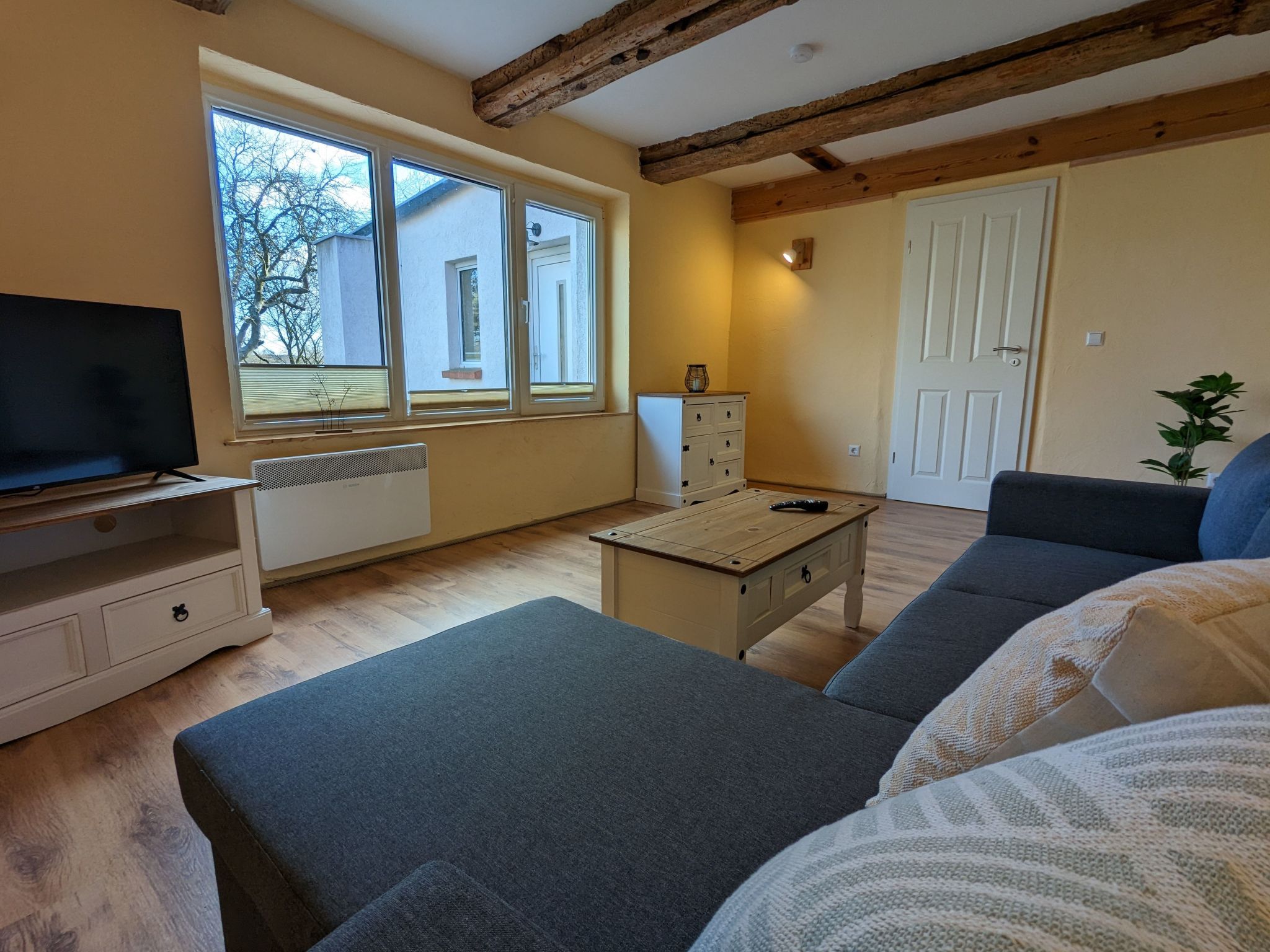 In Berkenlatten mit Großer Terrasse-Dedans