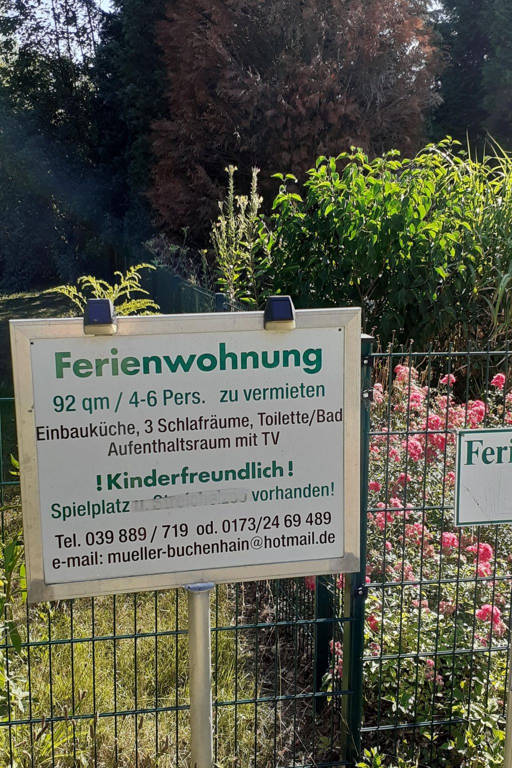 Appartement in Buchenhain mit Großem Garten-Outside