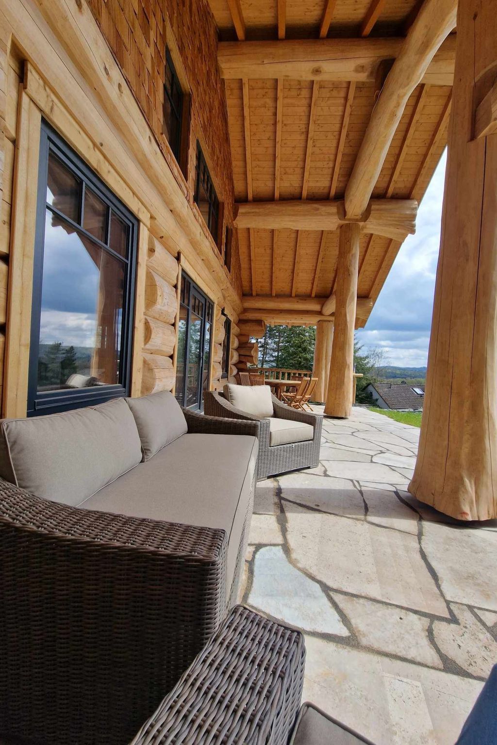 Luxus-Blockhausparadies Eveningwood im Spessart-Image-tags.info